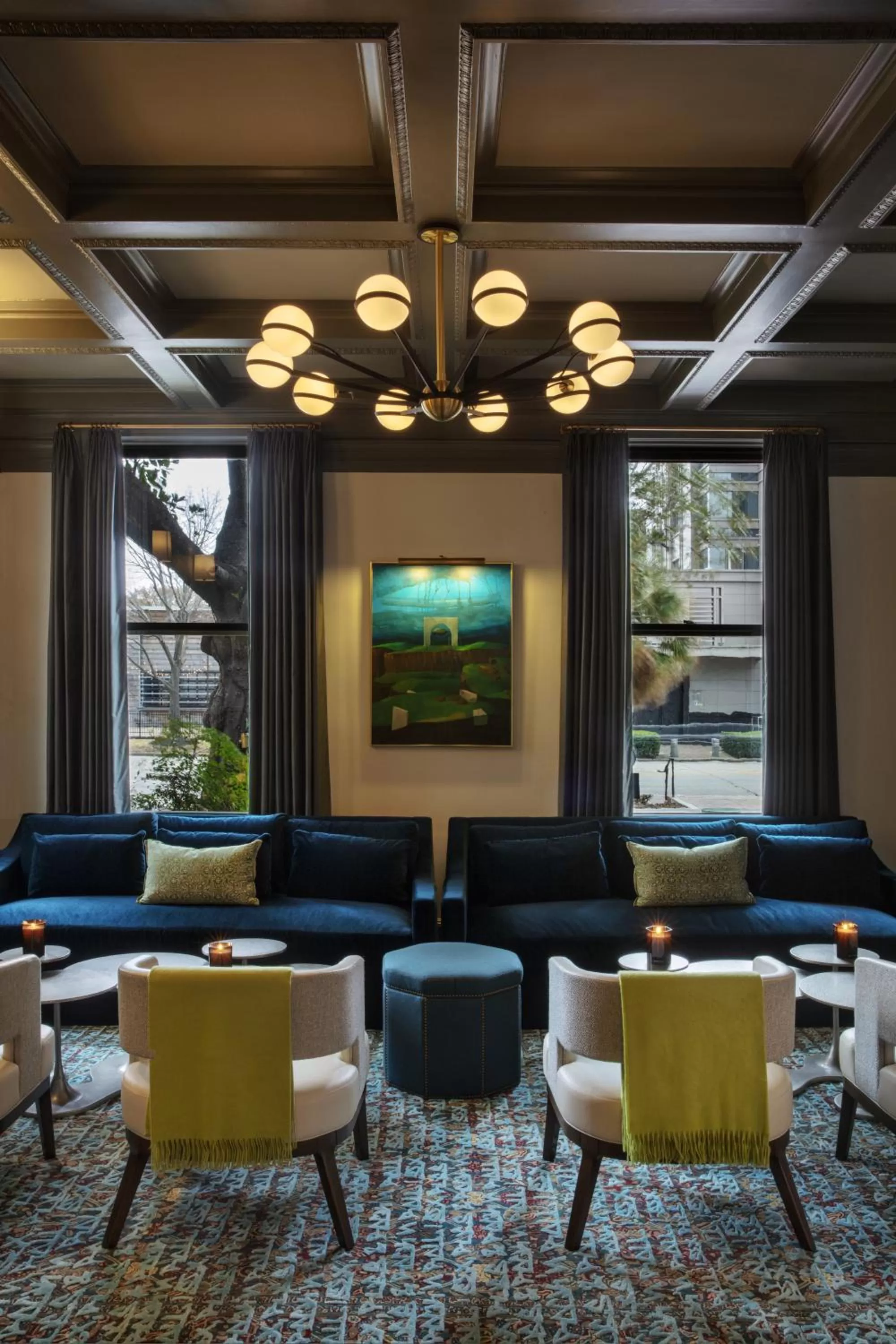 Lounge or bar in La Colombe d'Or Hotel