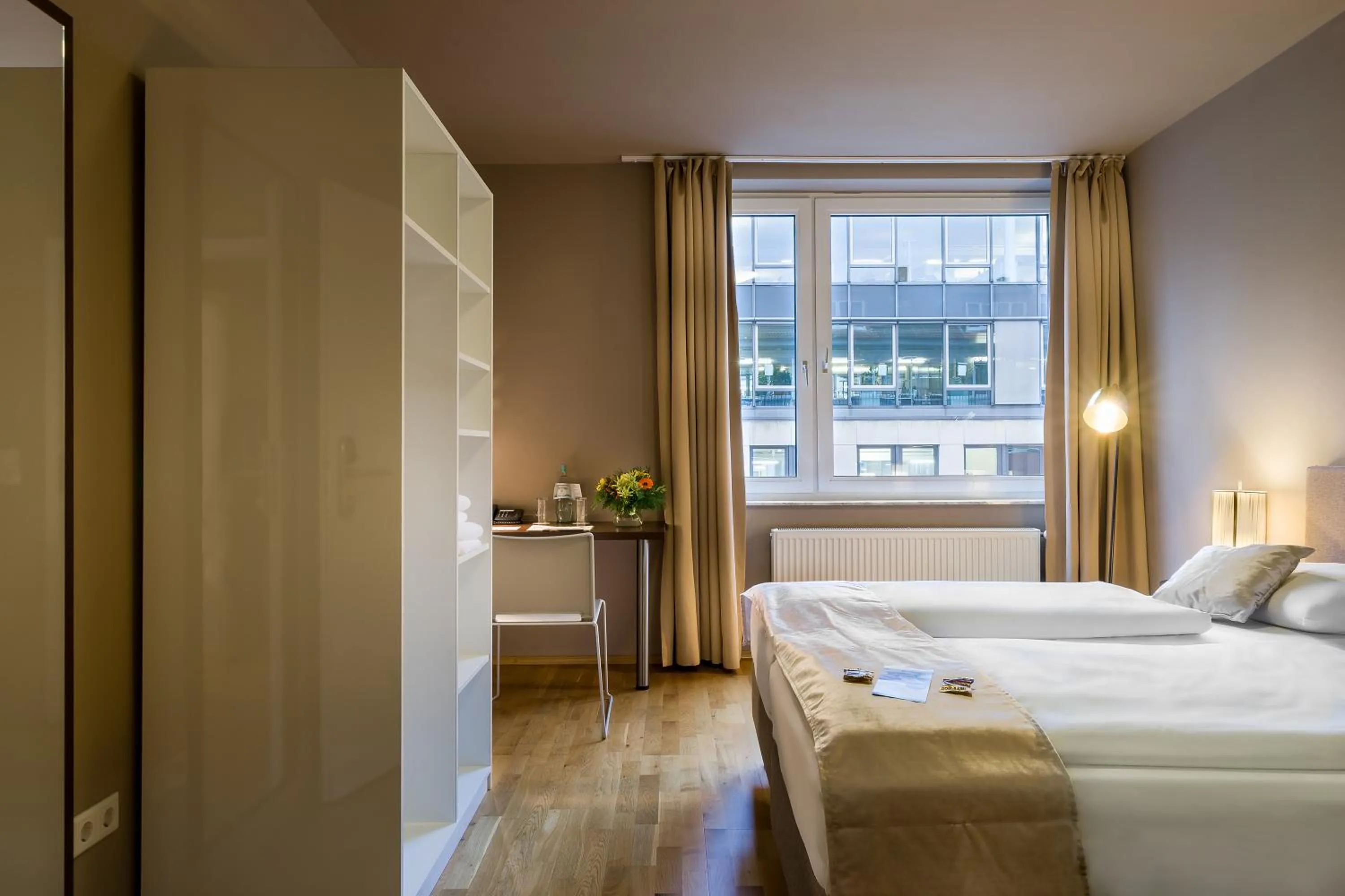 Photo of the whole room, Bed in Scope Hotel City Stay Frankfurt