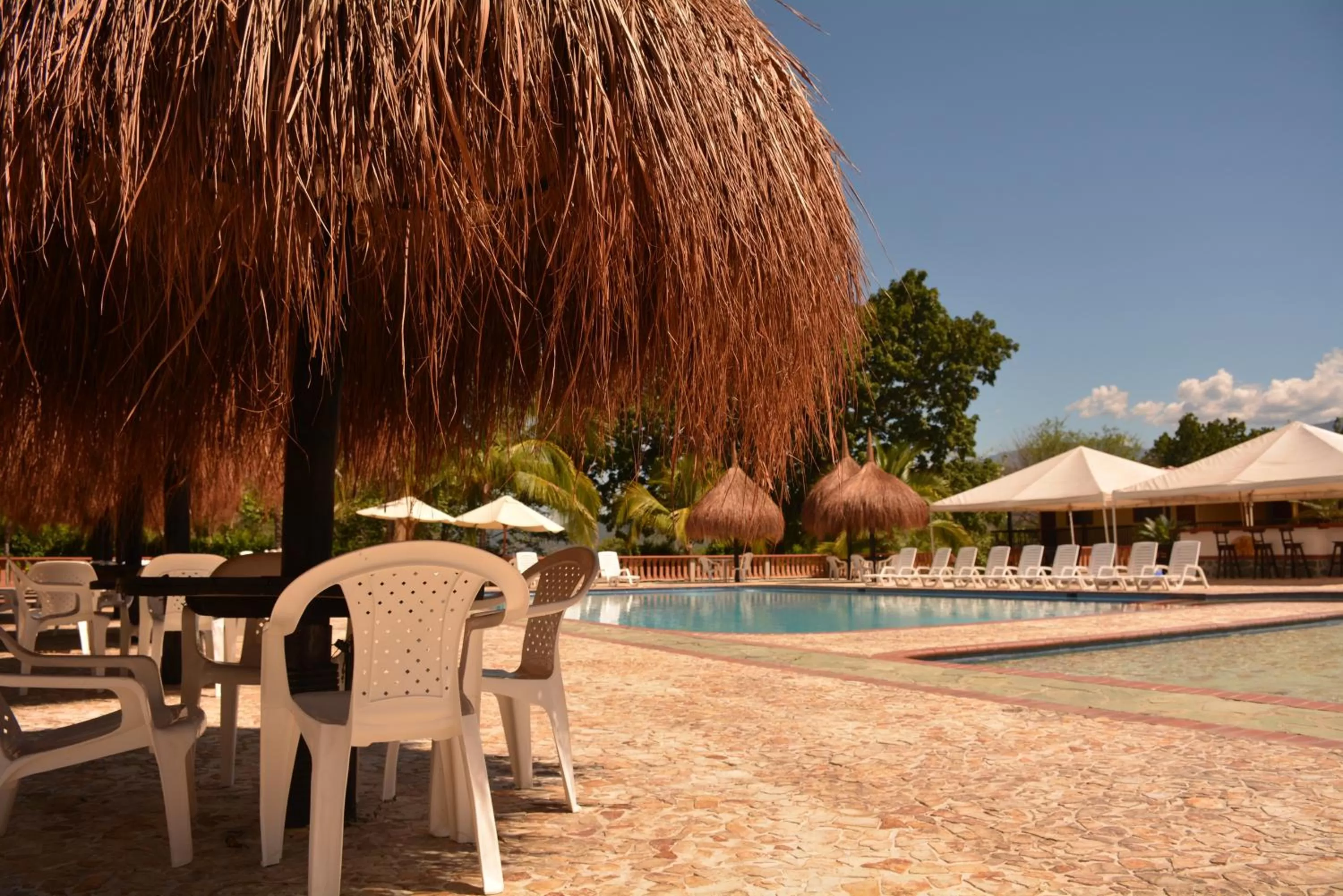 Pool view, Swimming Pool in Hotel Portón del Sol