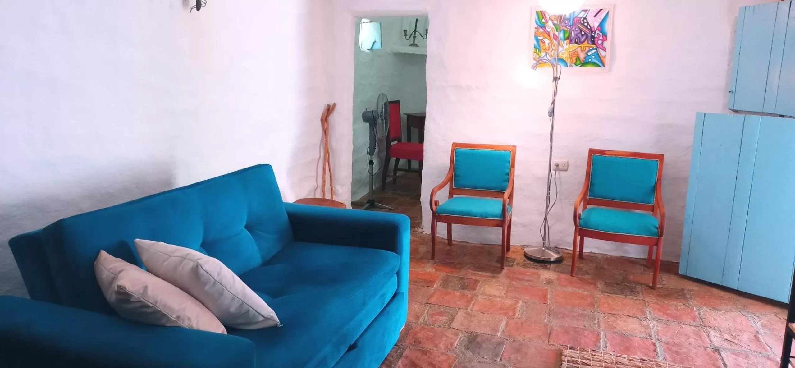 Living room, Seating Area in Posada Finca San Vicente B&B