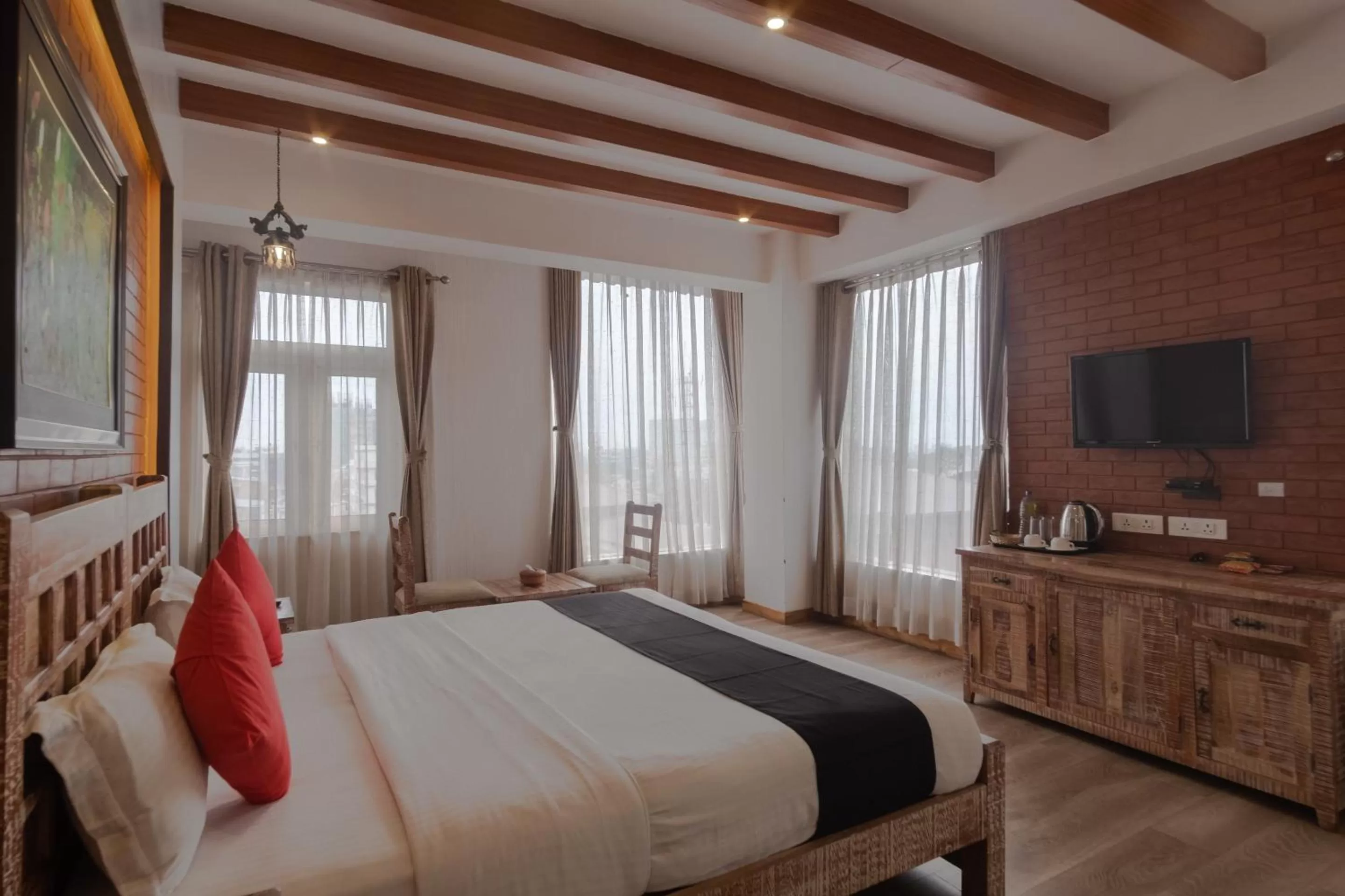 Bedroom, Bed in Swornim Boutique Hotel Kathmandu