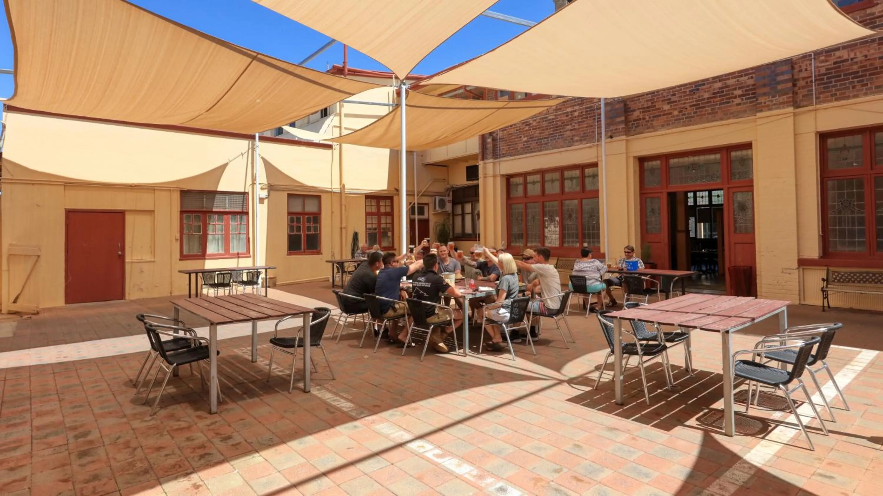 Garden in Hotel Corones