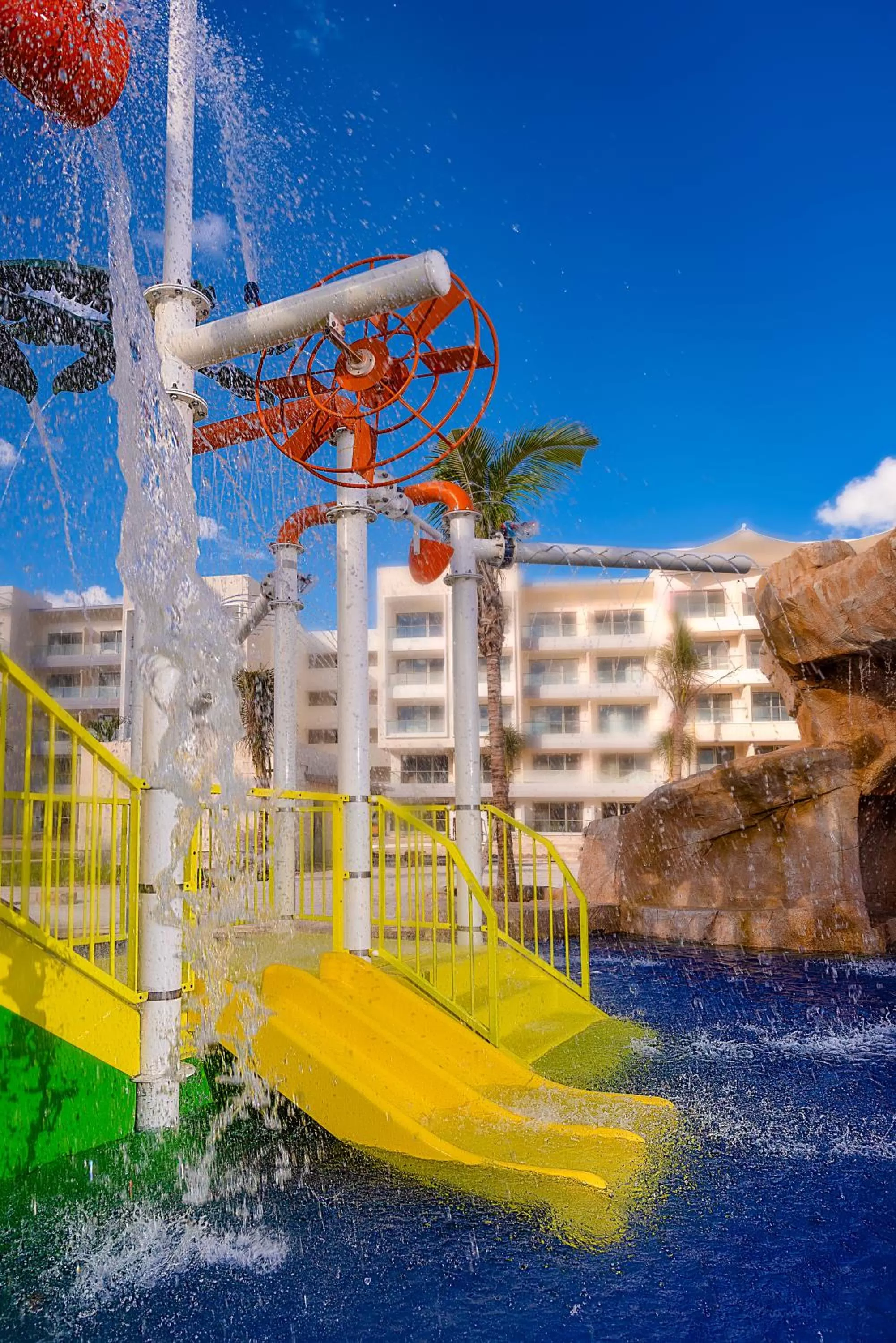 Aqua park in Planet Hollywood Cancun by Royalton, An Autograph Collection All-Inclusive Resort