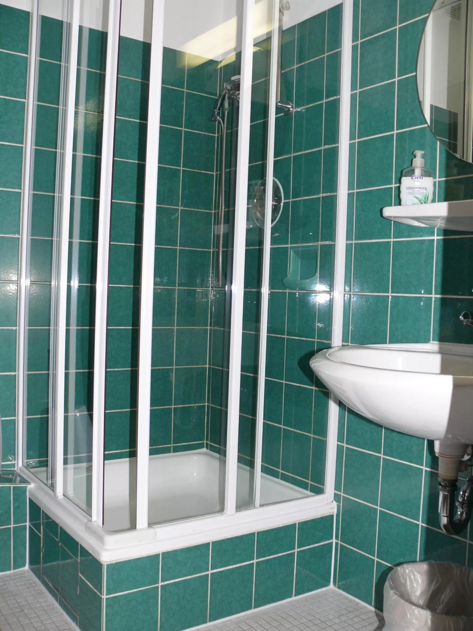 Shower, Bathroom in Aparthotel Höper