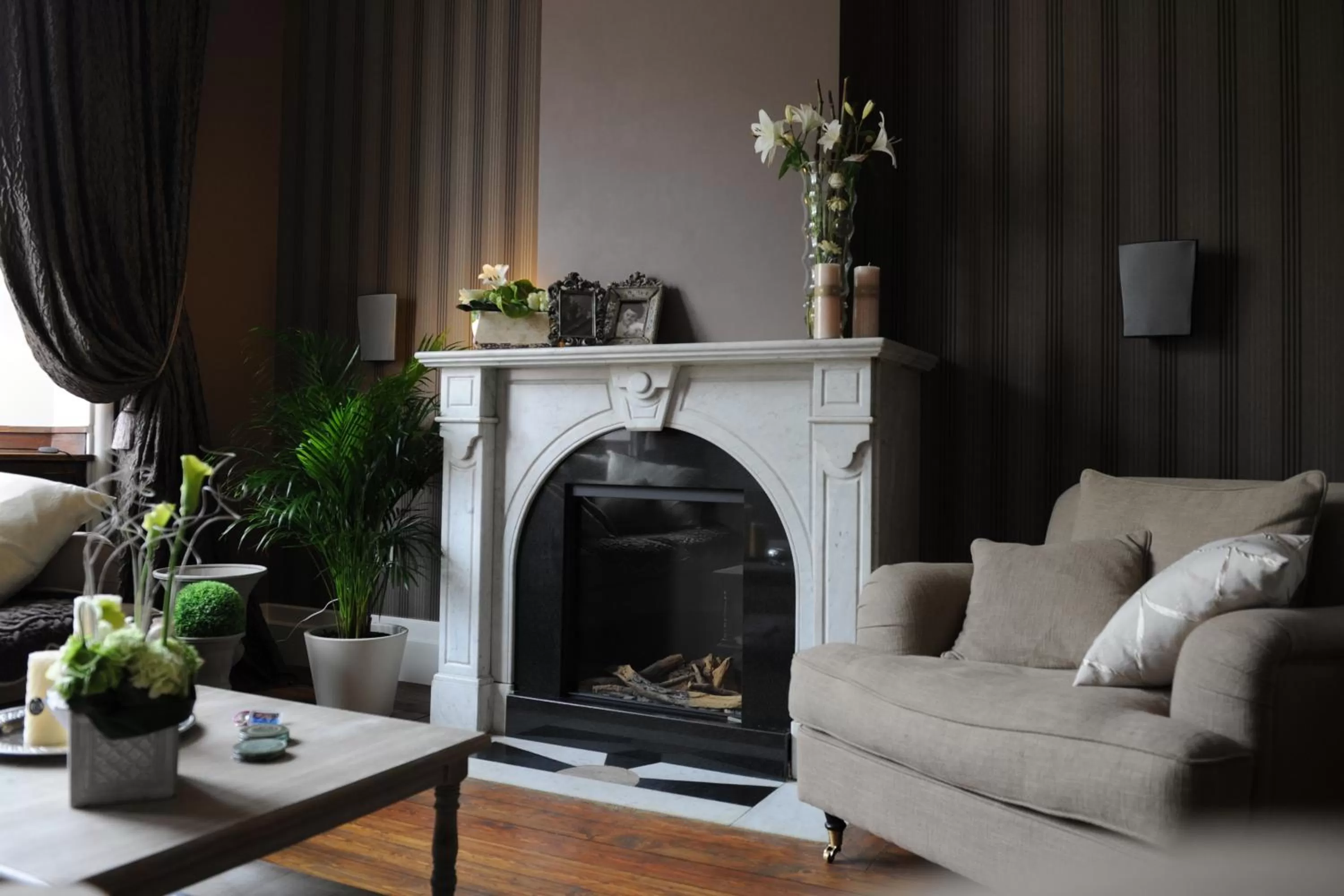 Decorative detail, Seating Area in Charmehotel Villa Saporis