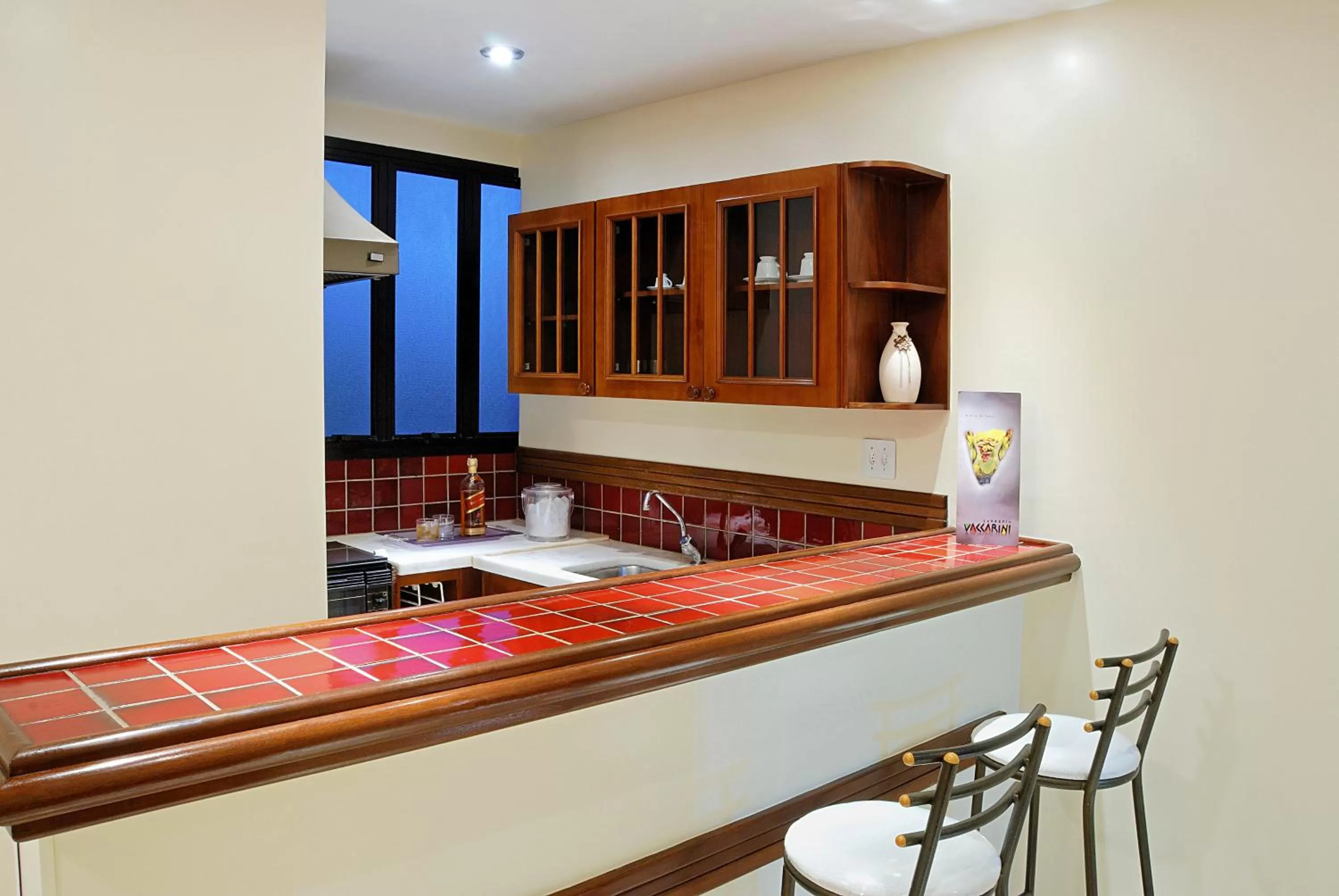 Kitchen or kitchenette in Hotel Flat Bassano Vaccarini