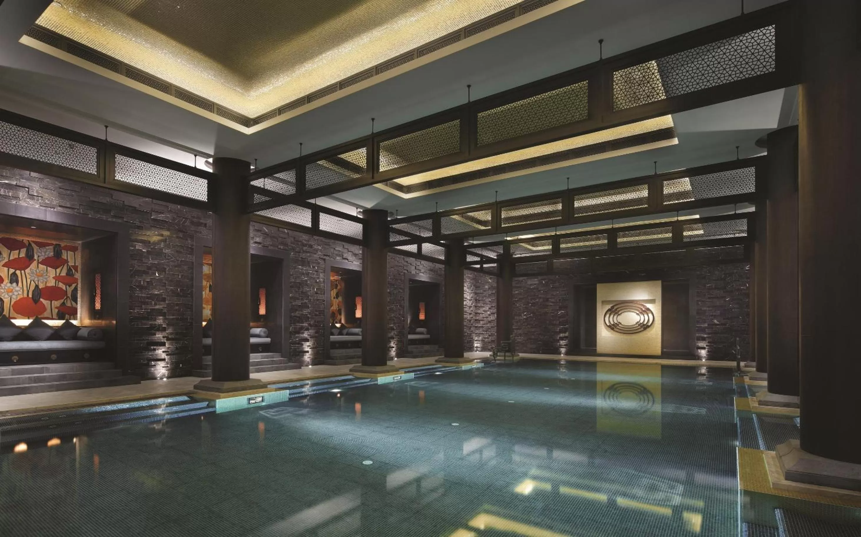 Swimming pool in Four Seasons Hotel Hangzhou at West Lake