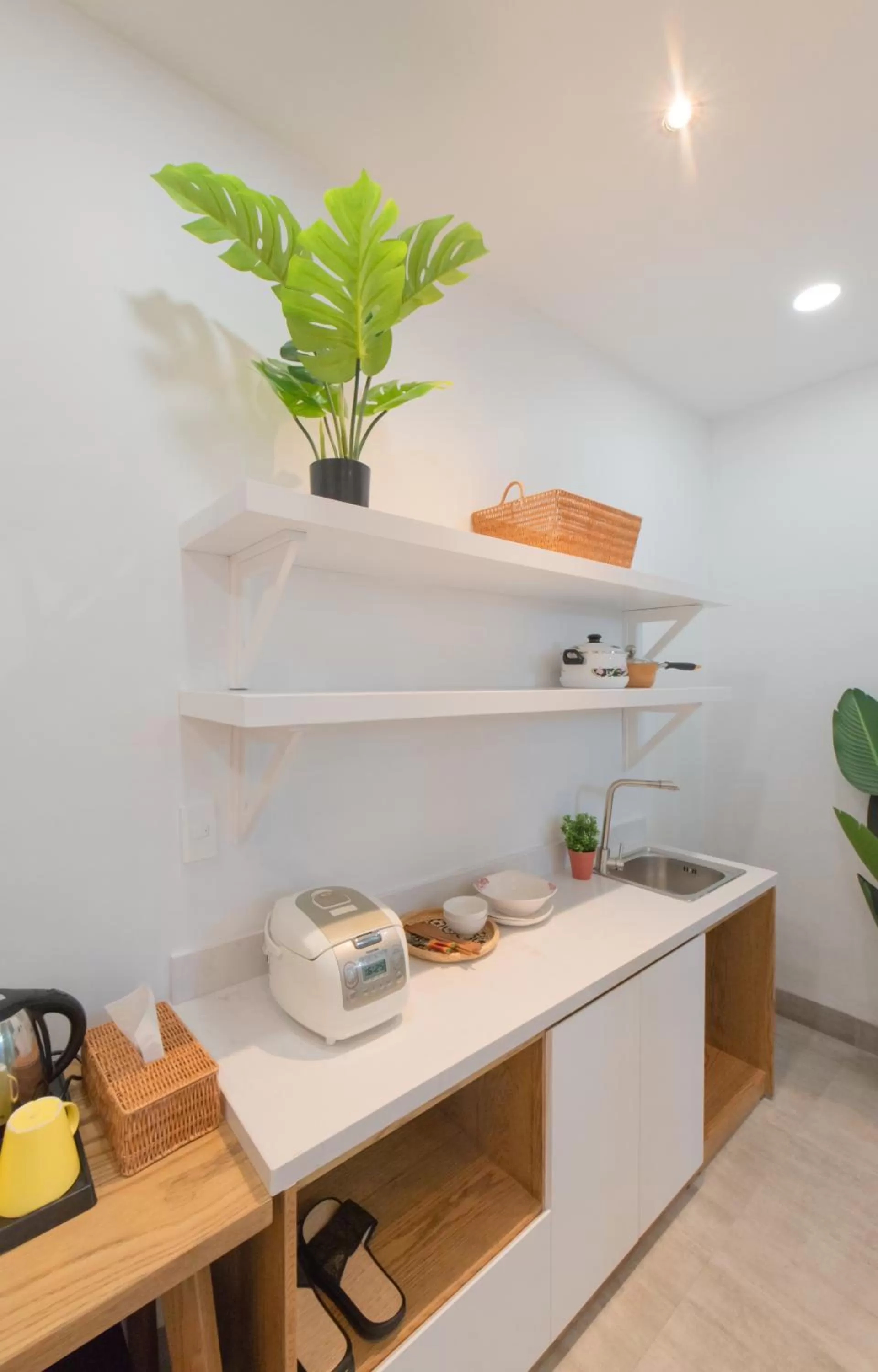 Kitchen or kitchenette in Shoho Hotel Nha Trang