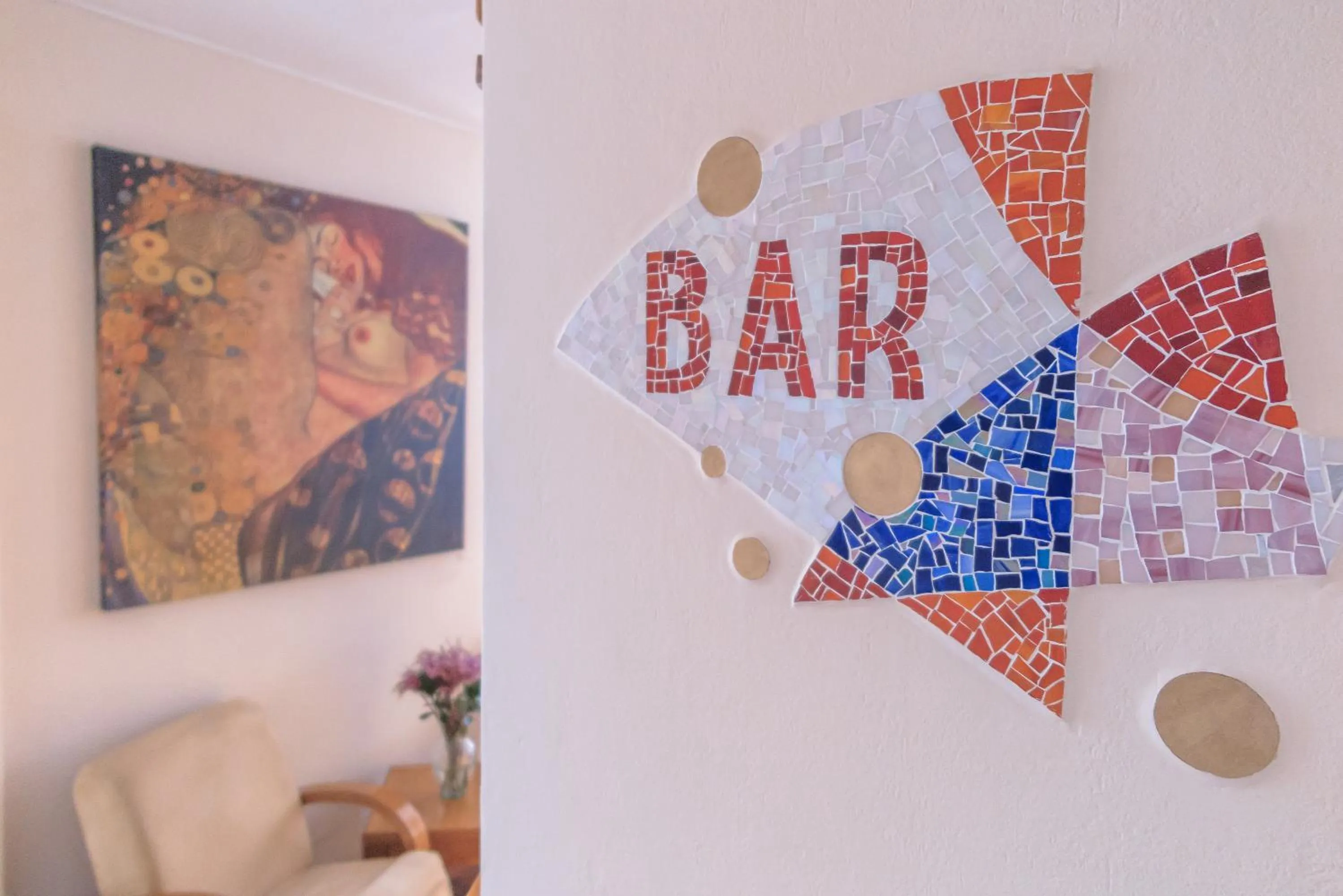 Decorative detail in Hotel Casa Deco