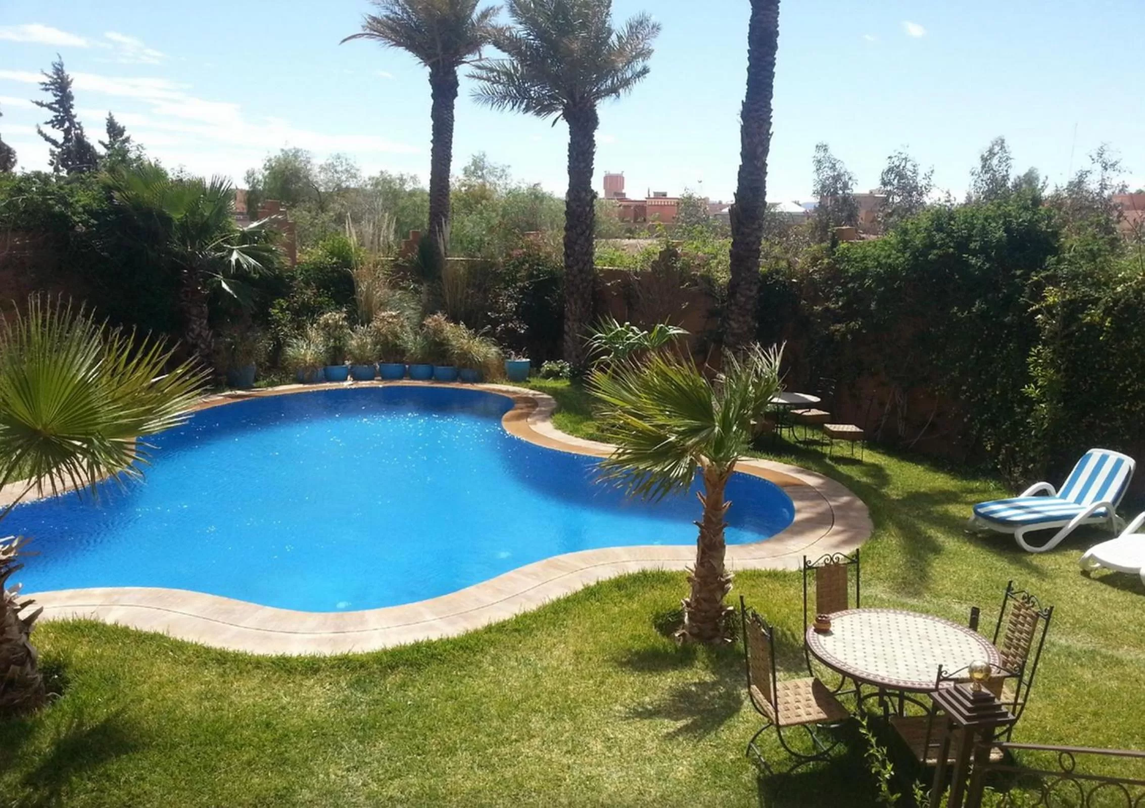 Day, Pool View in Le Temple Des Arts