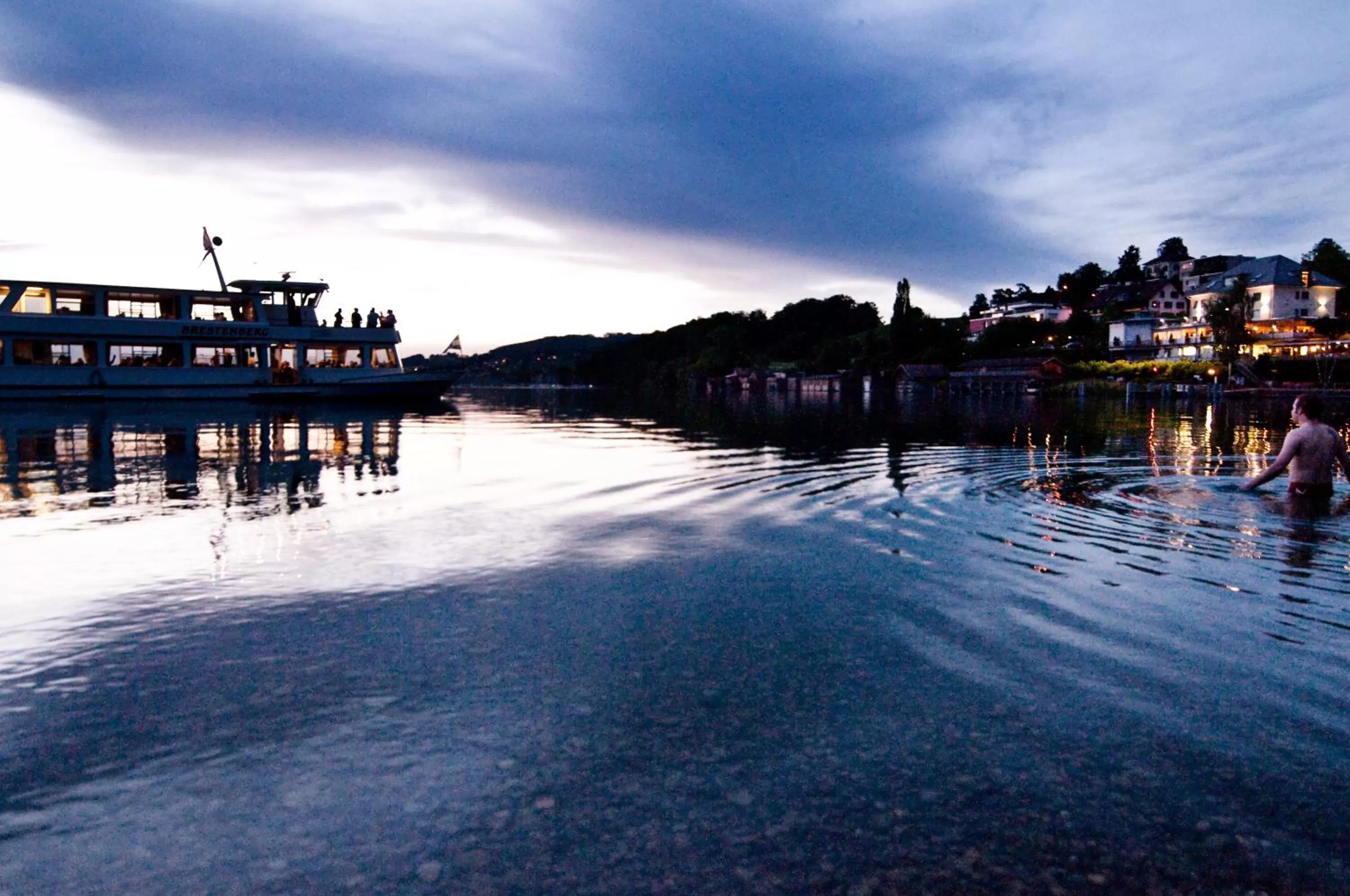 Bird's eye view in Seehotel Delphin