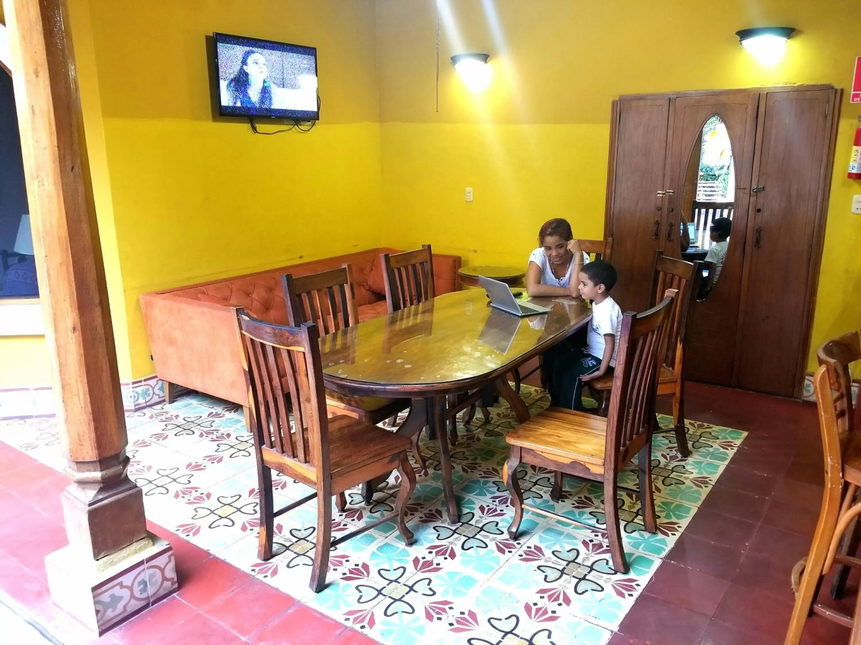 Dining area in Casa del Agua