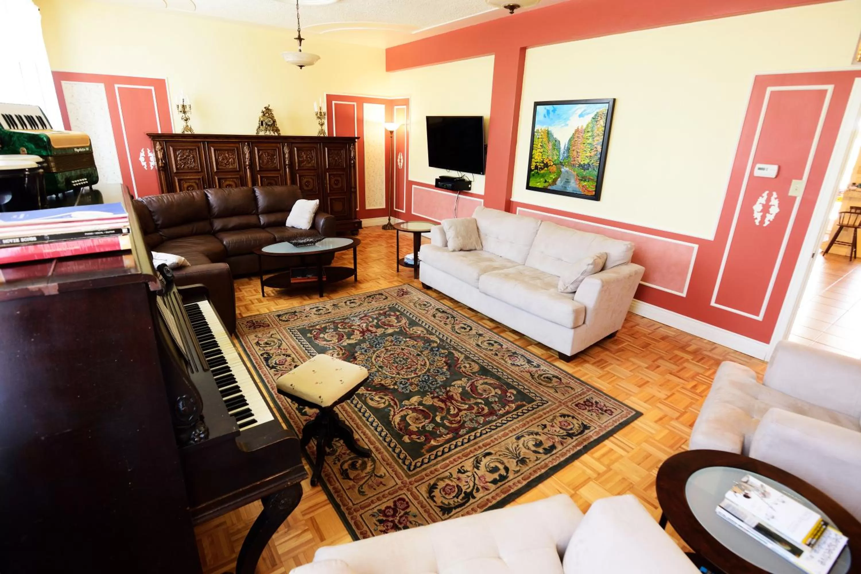 Living room, Seating Area in Auberge le St-Georges