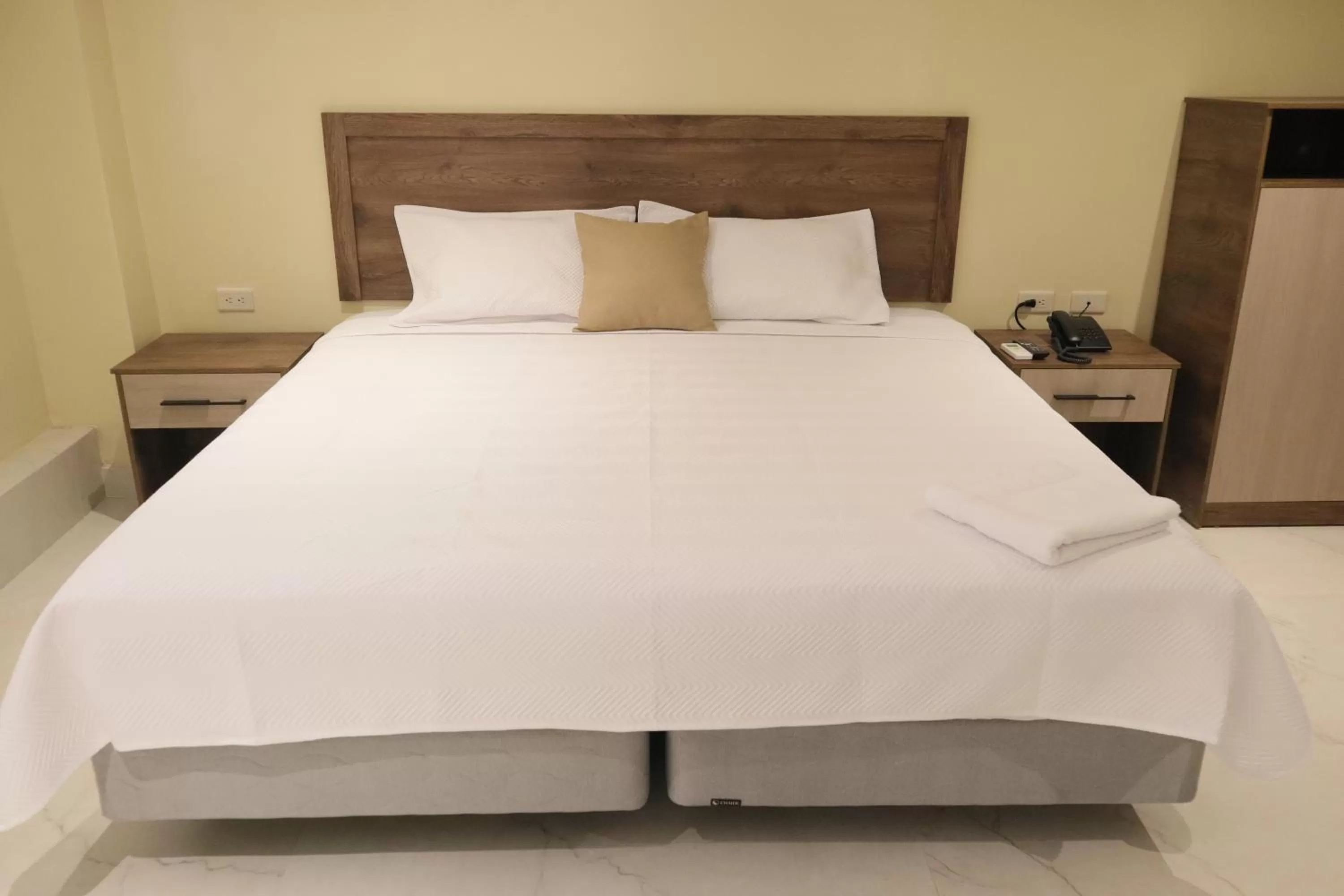 Bed in Hotel Sada