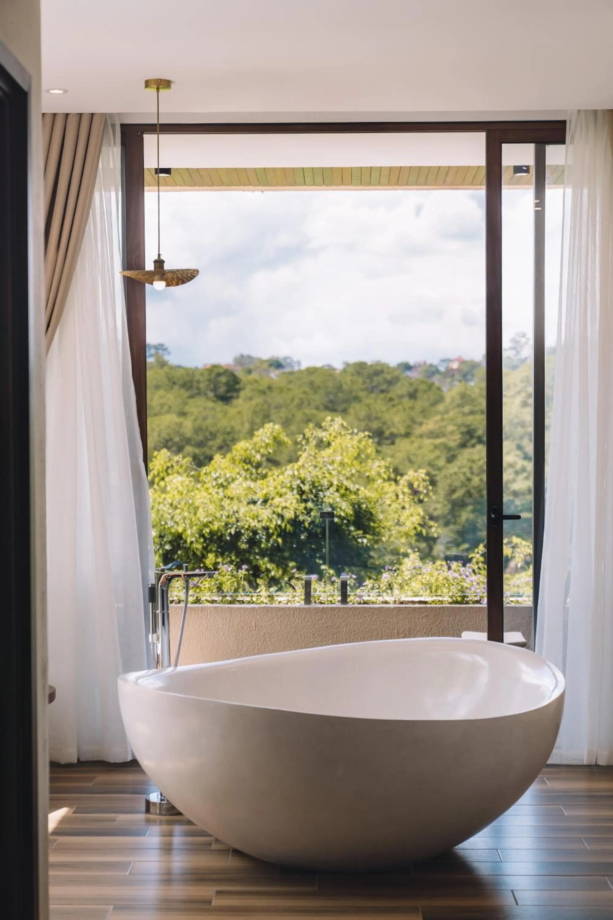 View (from property/room) in Zen Valley Dalat