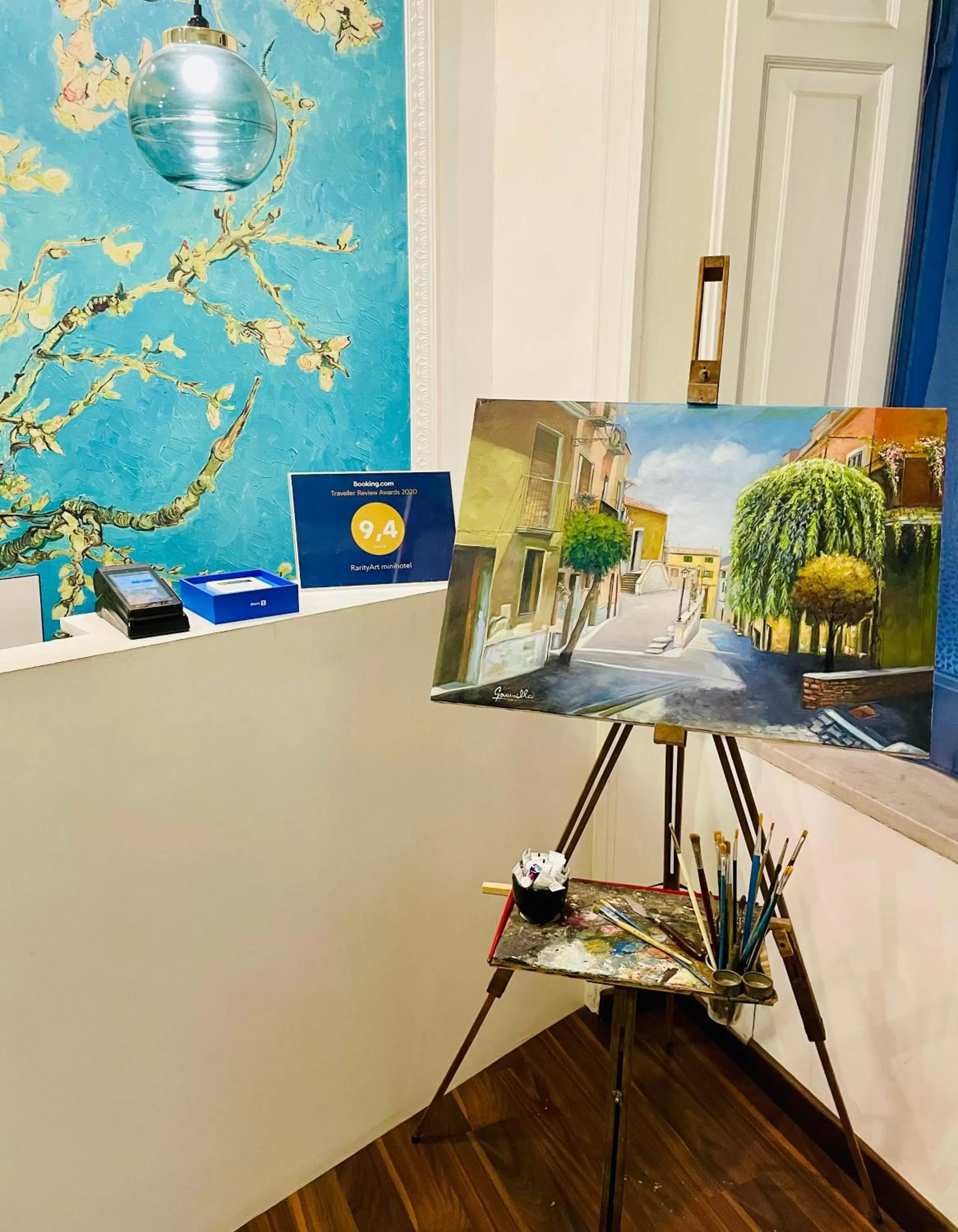 Lobby or reception in RarityArt GuestHouse