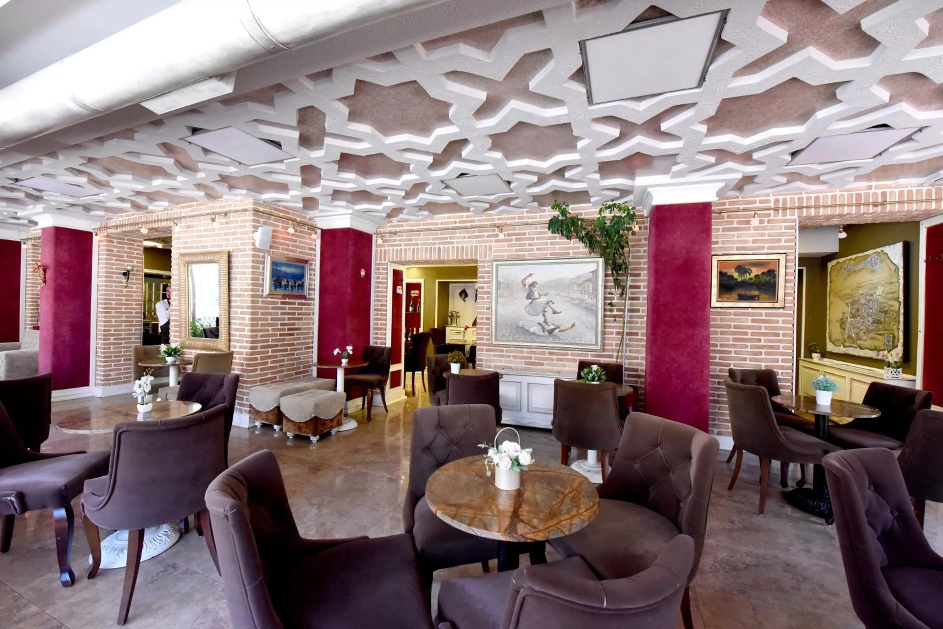 Lounge or bar in Hotel Hymeti's Palace