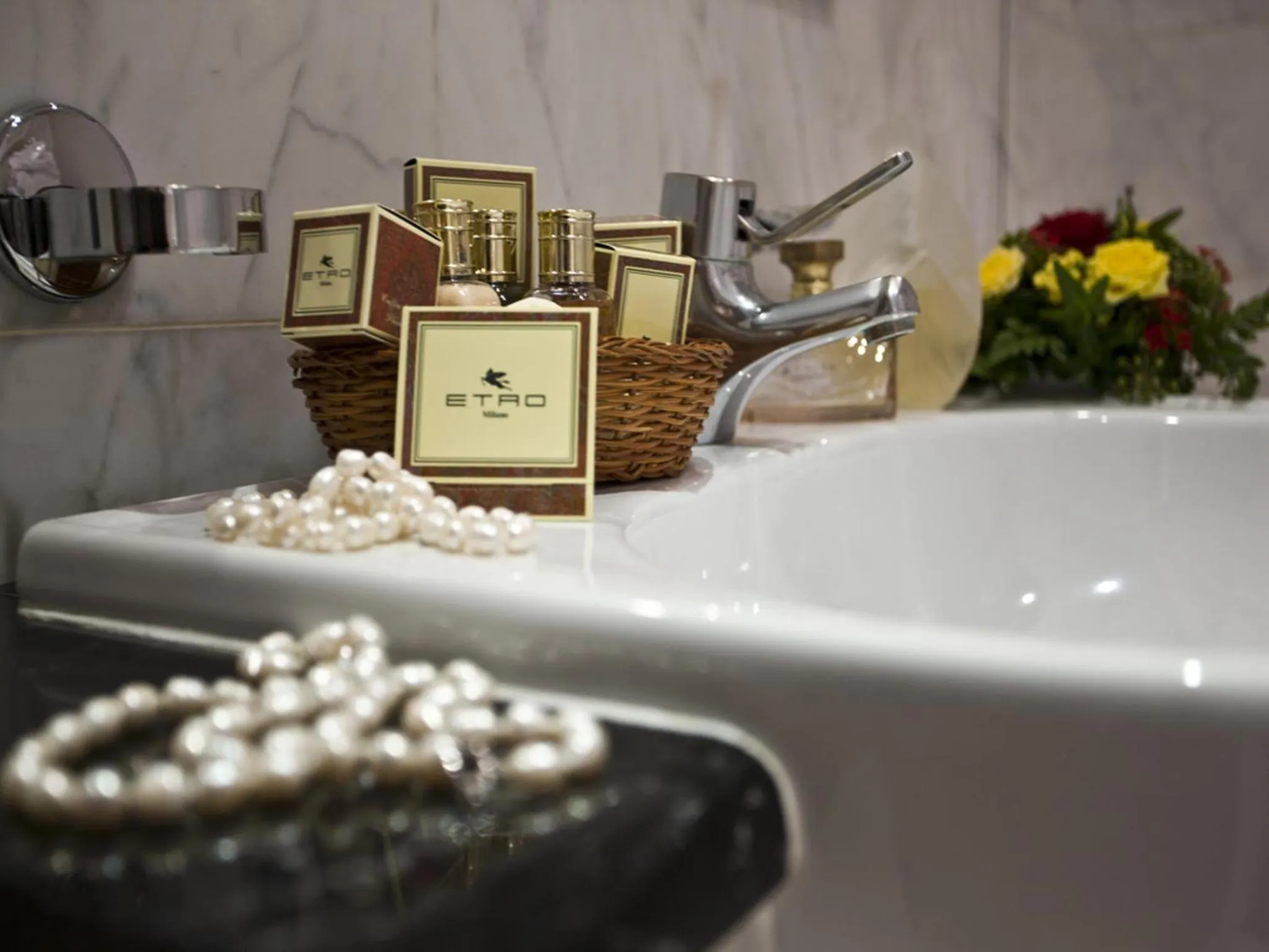 Bathroom in Hotel Savoy