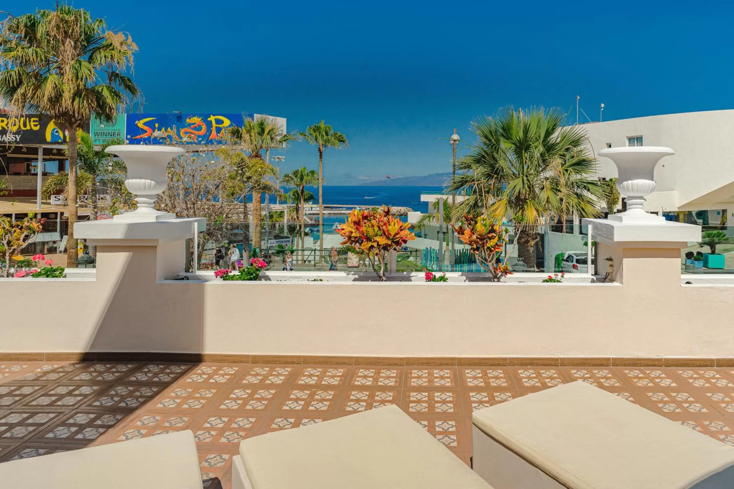 Sea view in Flamingo Suites Boutique Hotel