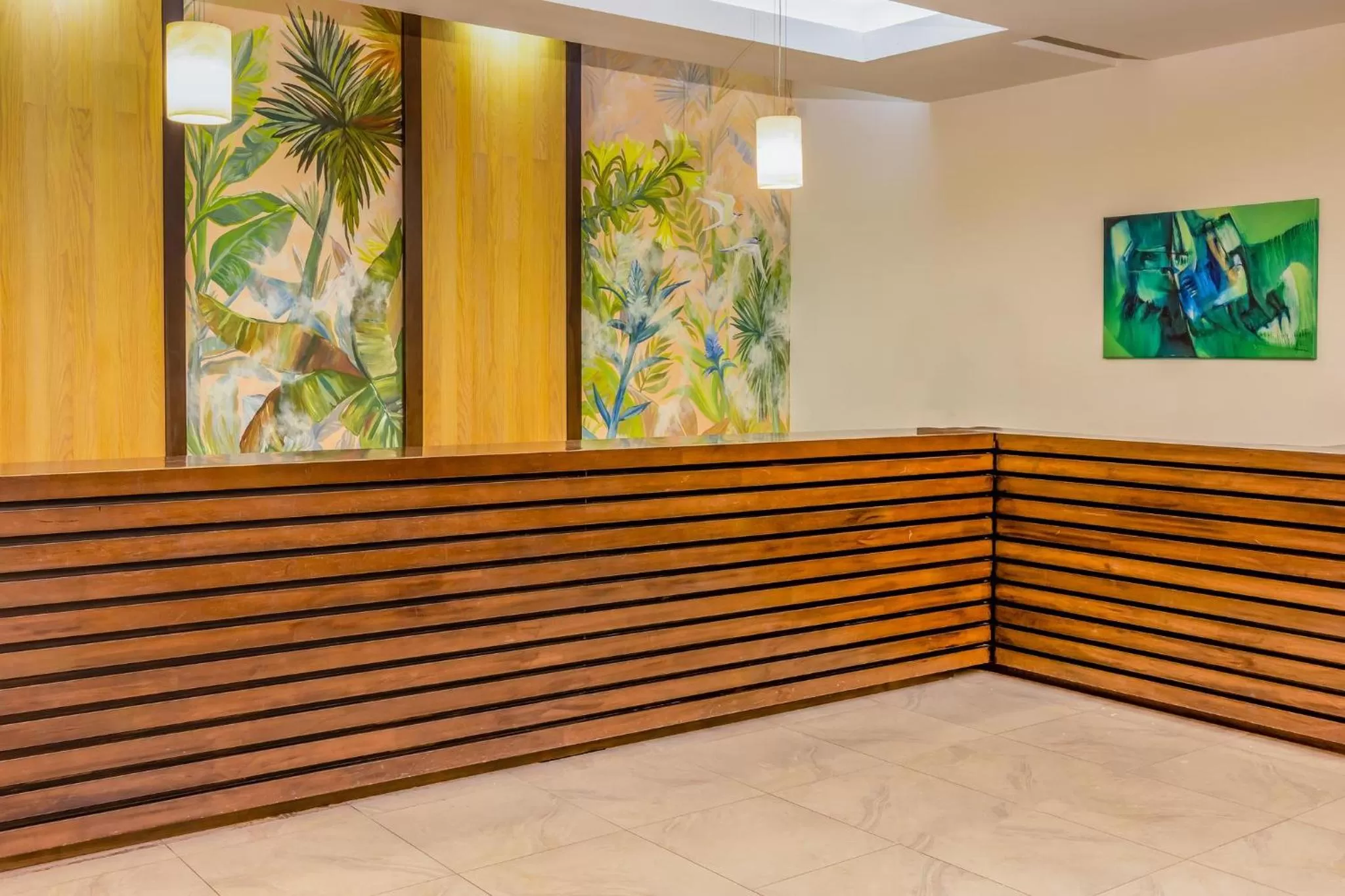 Lobby or reception in Wyndham Garden Cancun Downtown