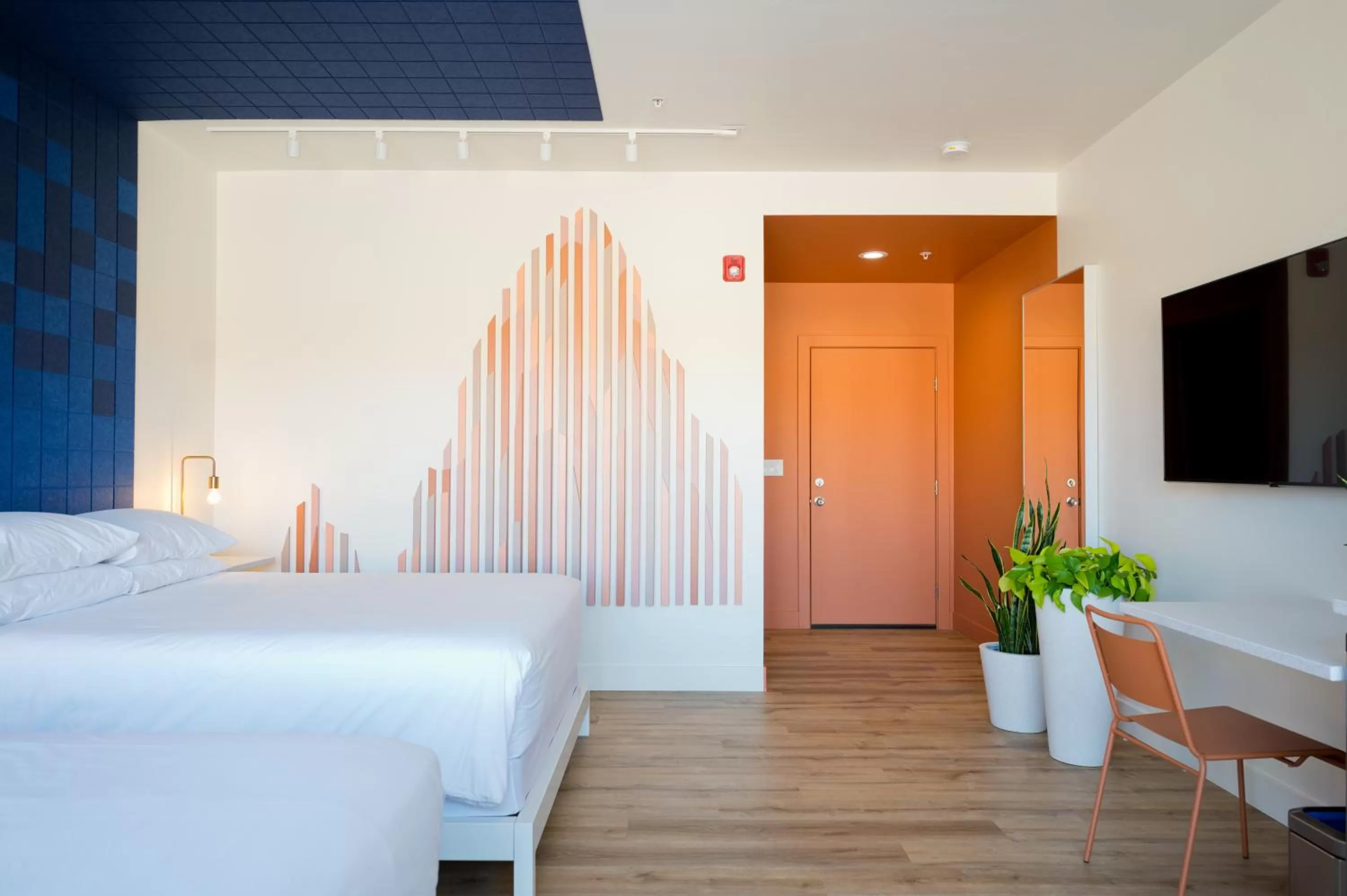 Bed in Skyview Hotel