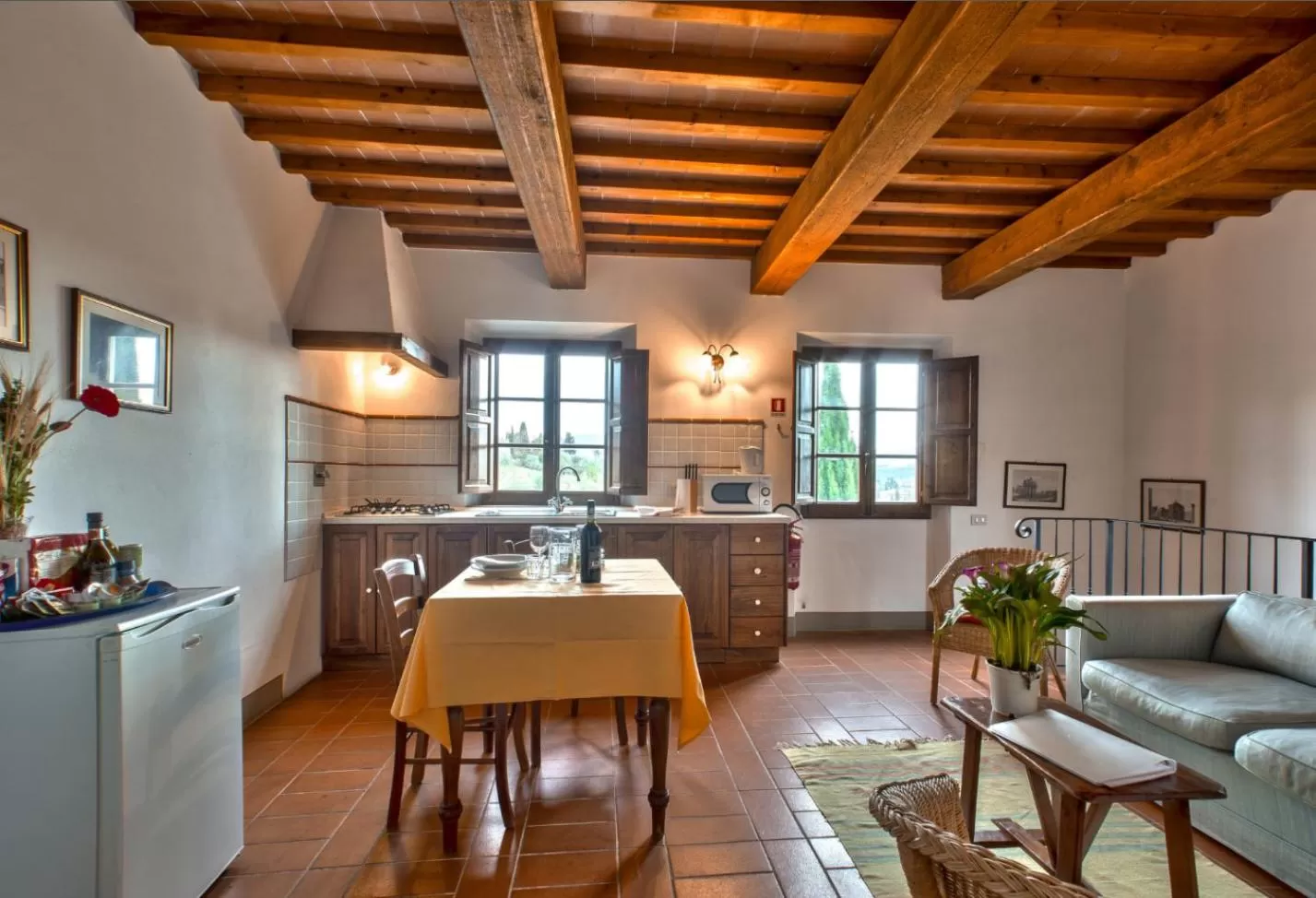 Kitchen or kitchenette in Borgo Bottaia