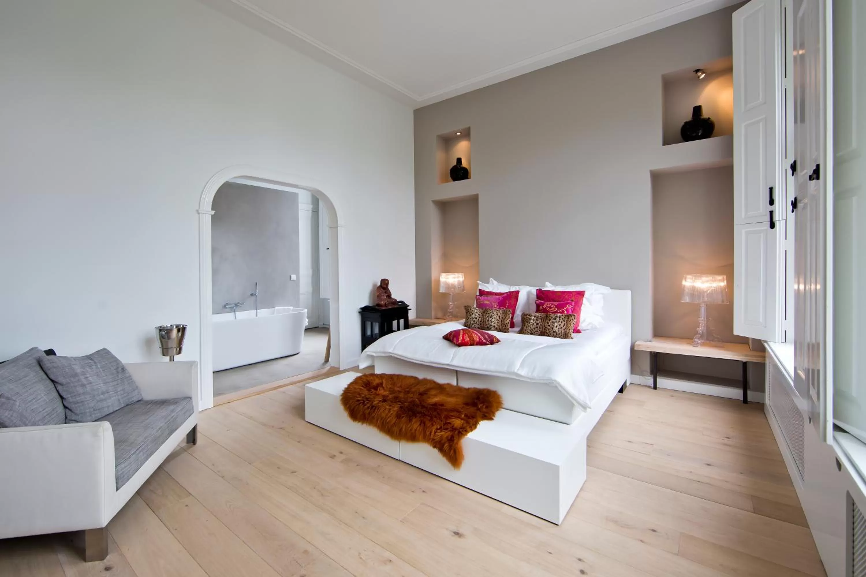 Photo of the whole room, Bed in Villa Polder