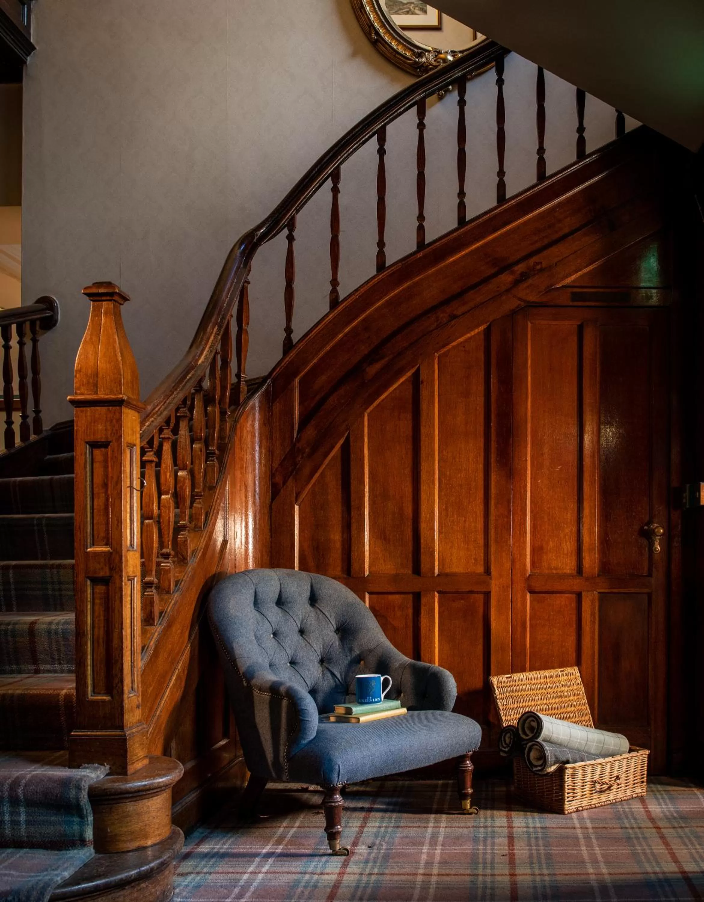 Decorative detail in The Golden Lion at Settle