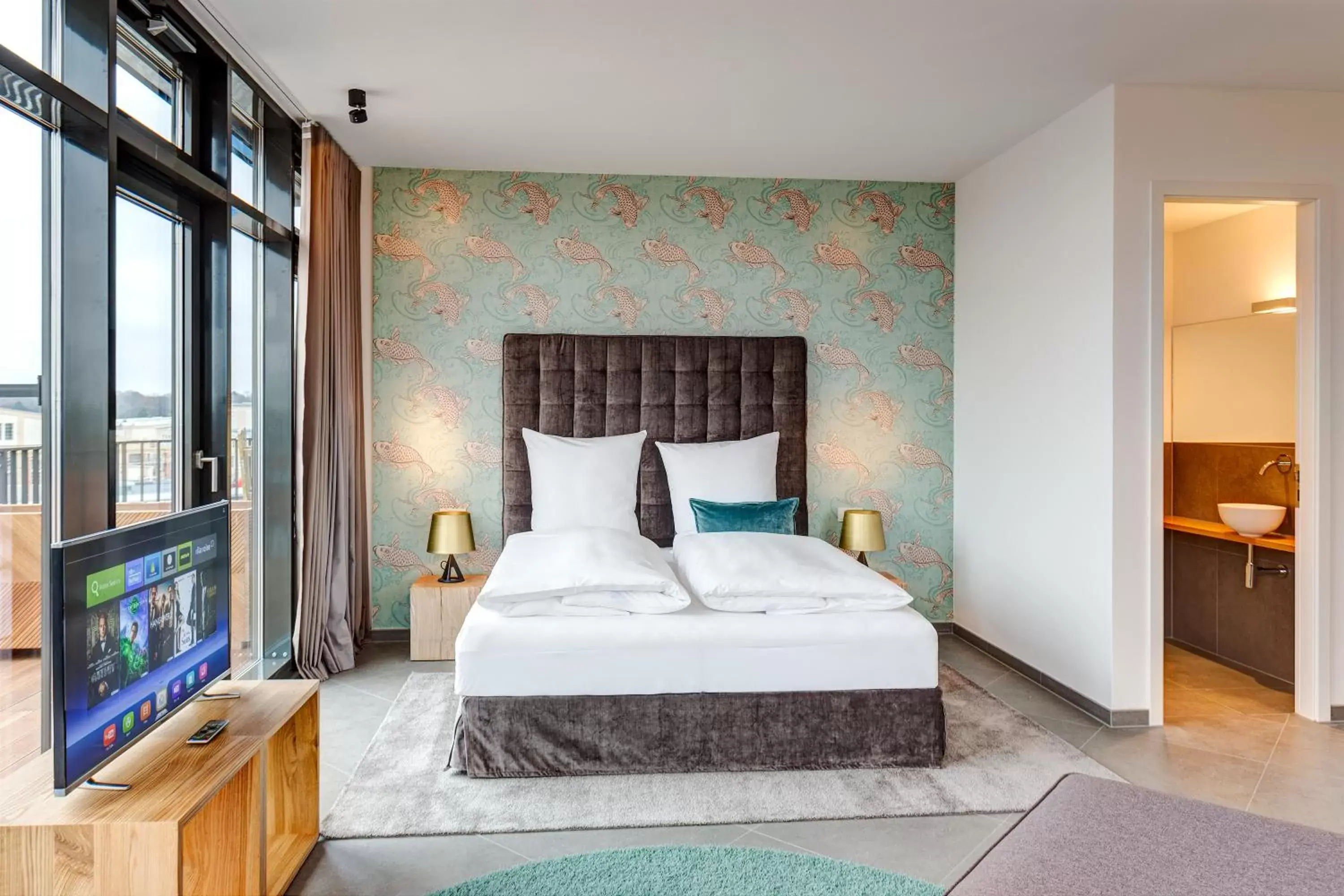 Penthouse Suite in Hotel im Bunker Penthouse Suite in Hotel im Bunker