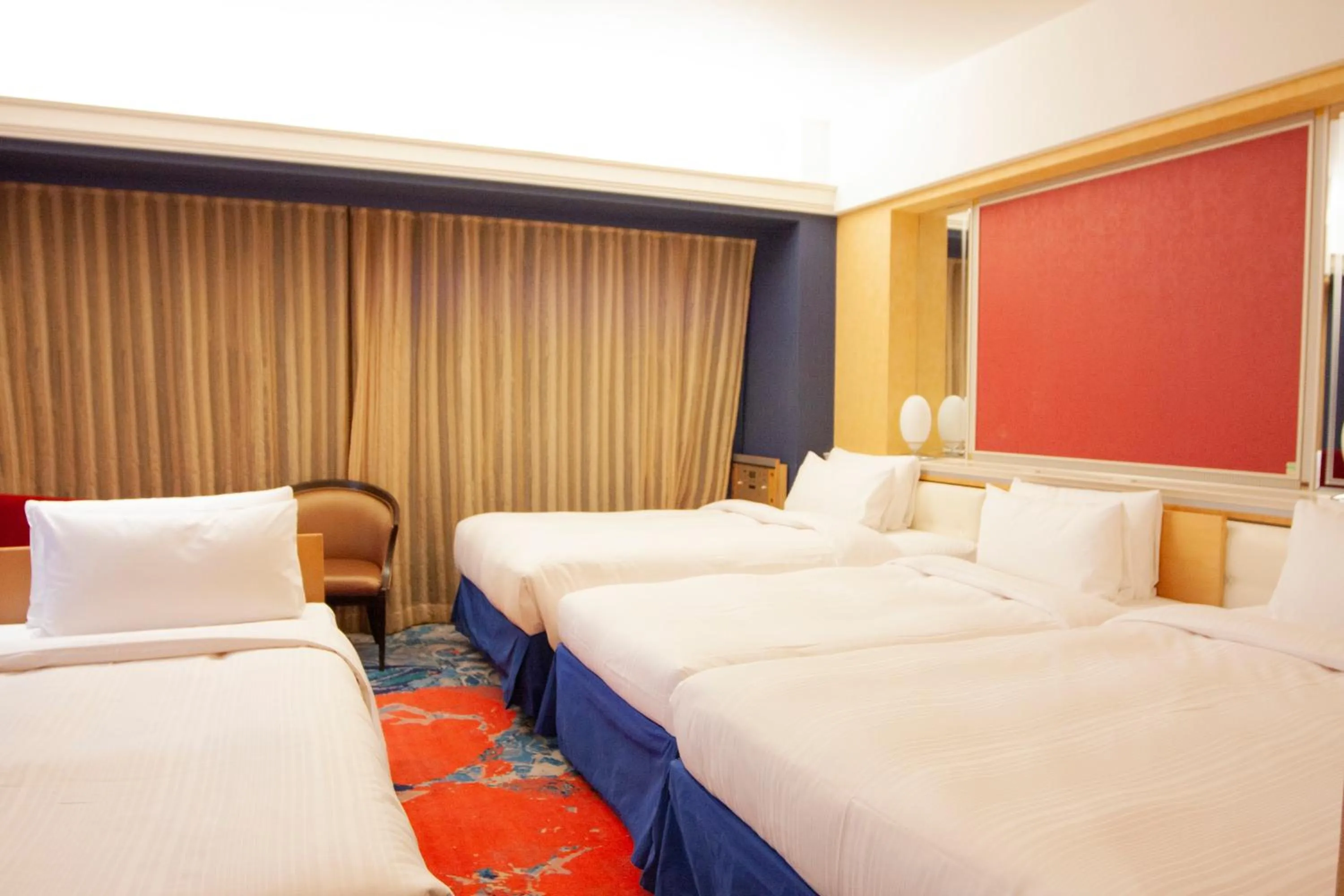 Bed in Hotel New Otani Makuhari