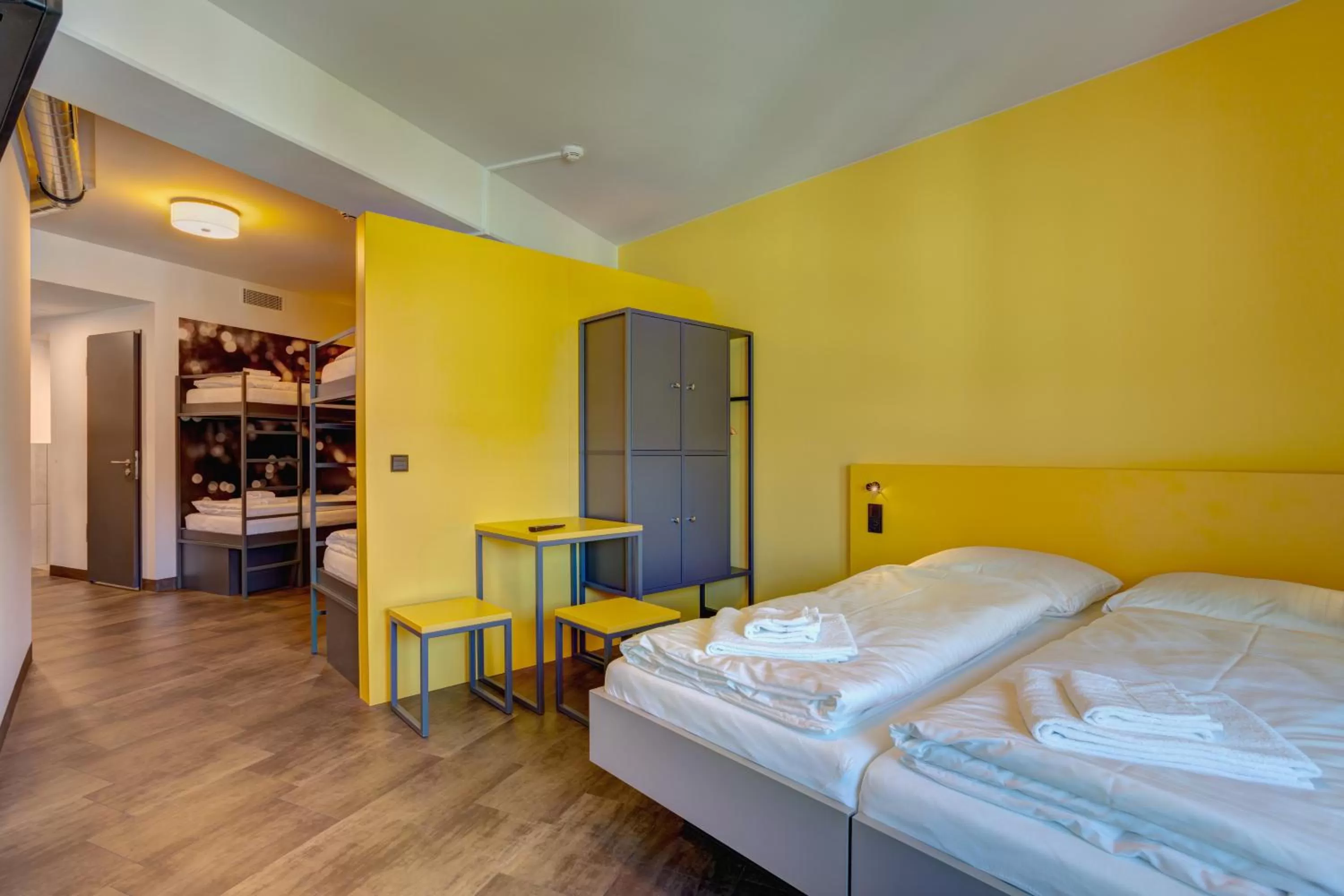 Photo of the whole room, Bed in MEININGER Hotel München Olympiapark