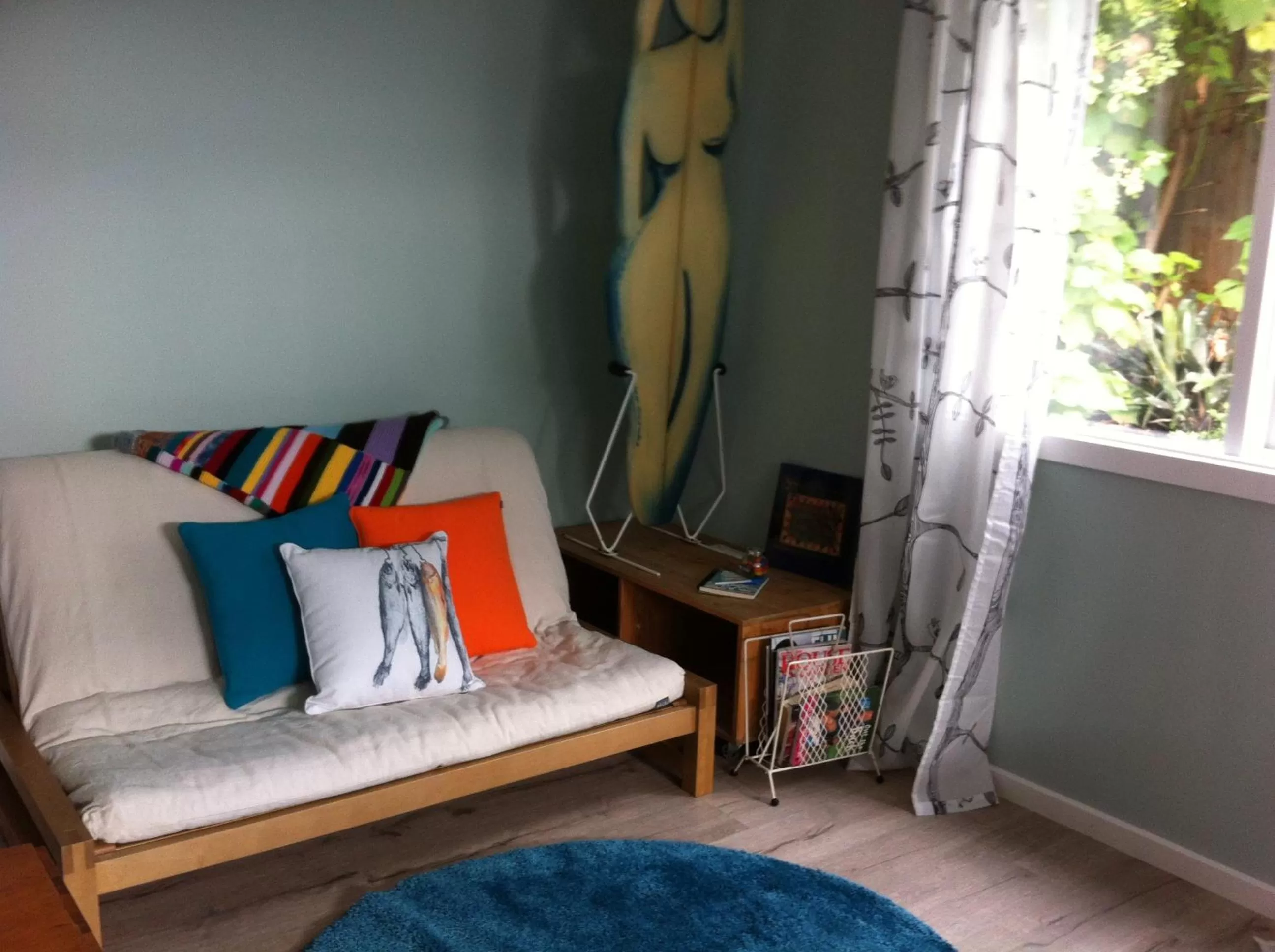 Bed, Seating Area in Sea Salt Bnb