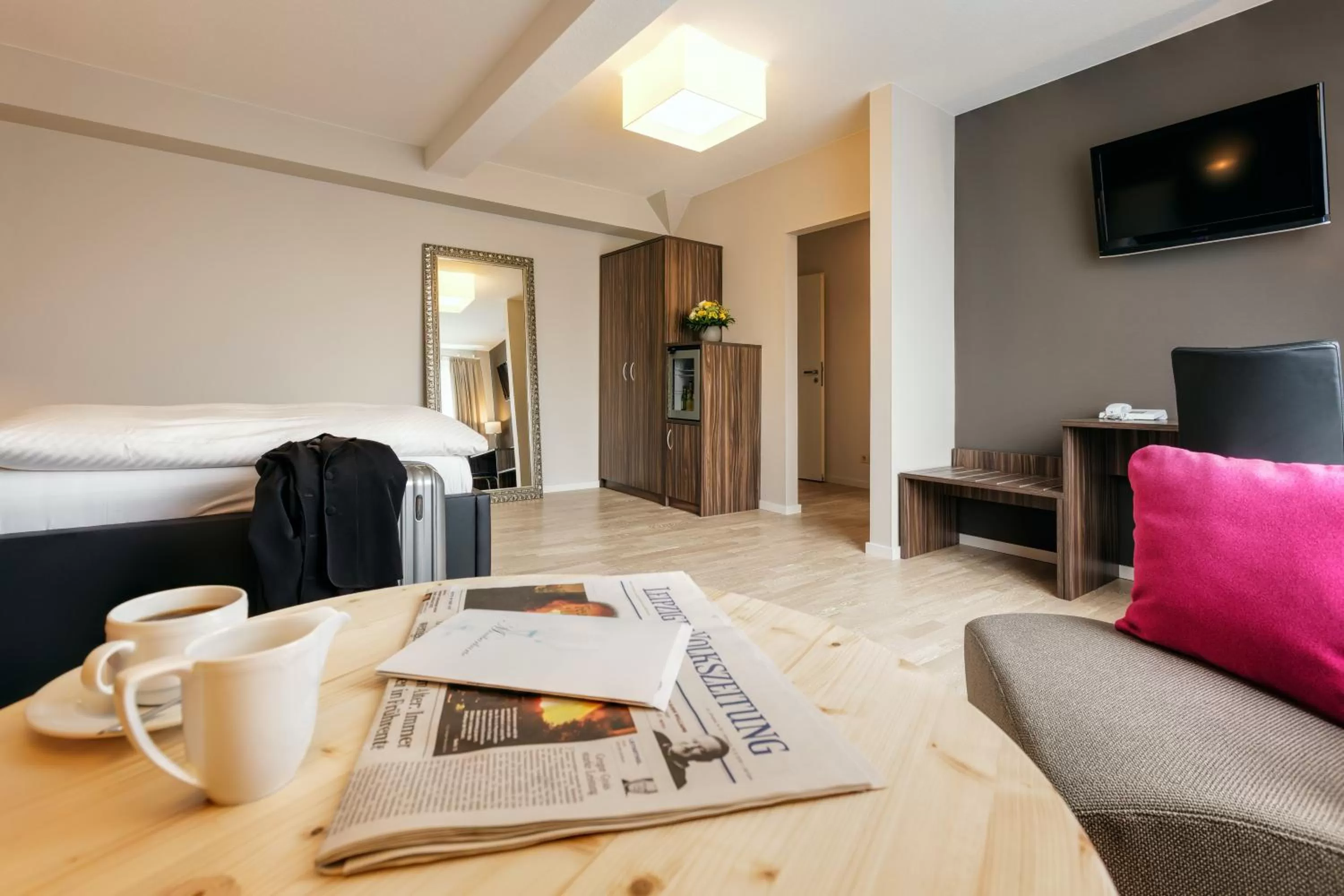 Photo of the whole room, Bed in Hotel Hiemann - Superior