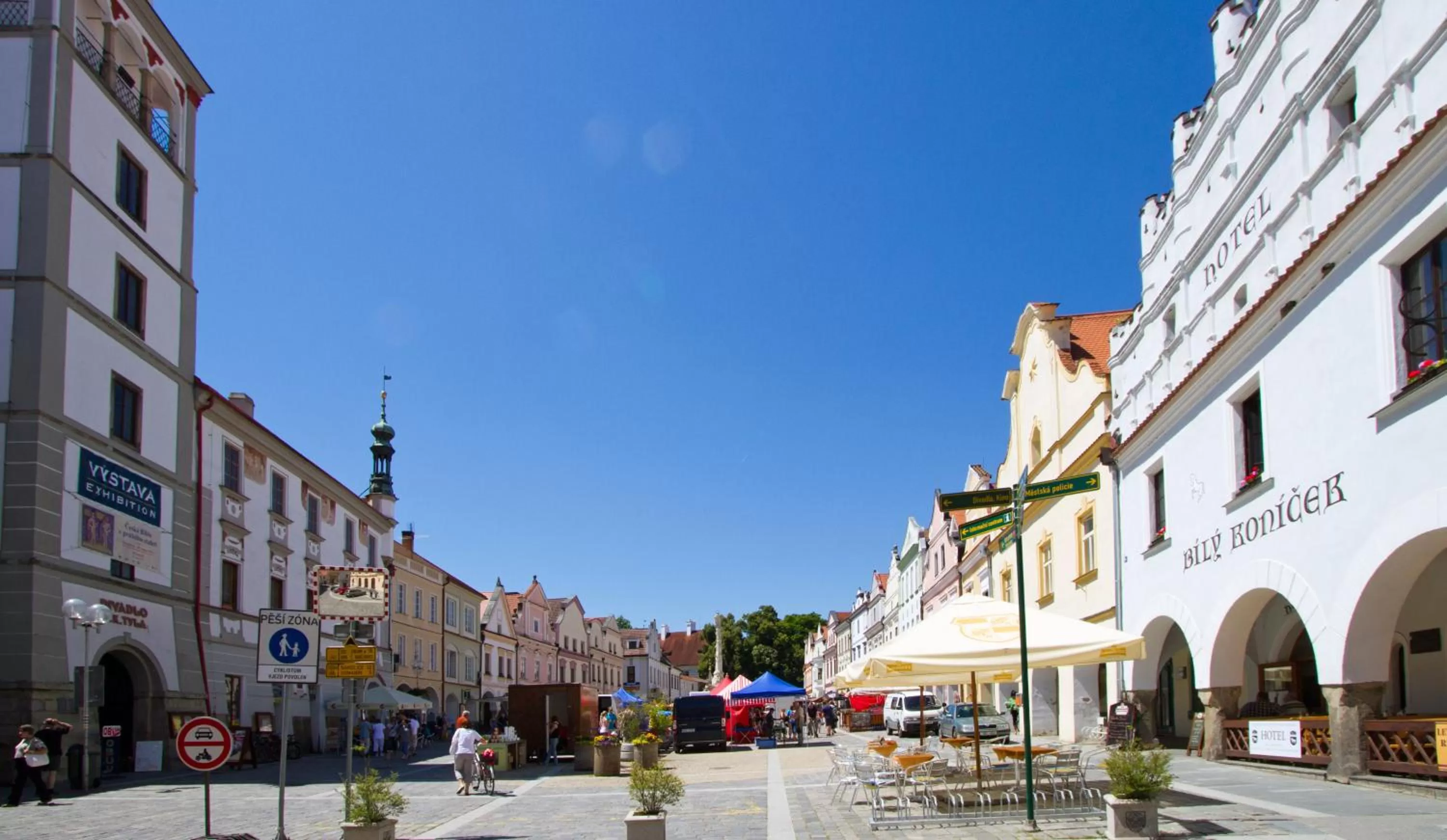City view, Neighborhood in Hotel Bílý Koníček