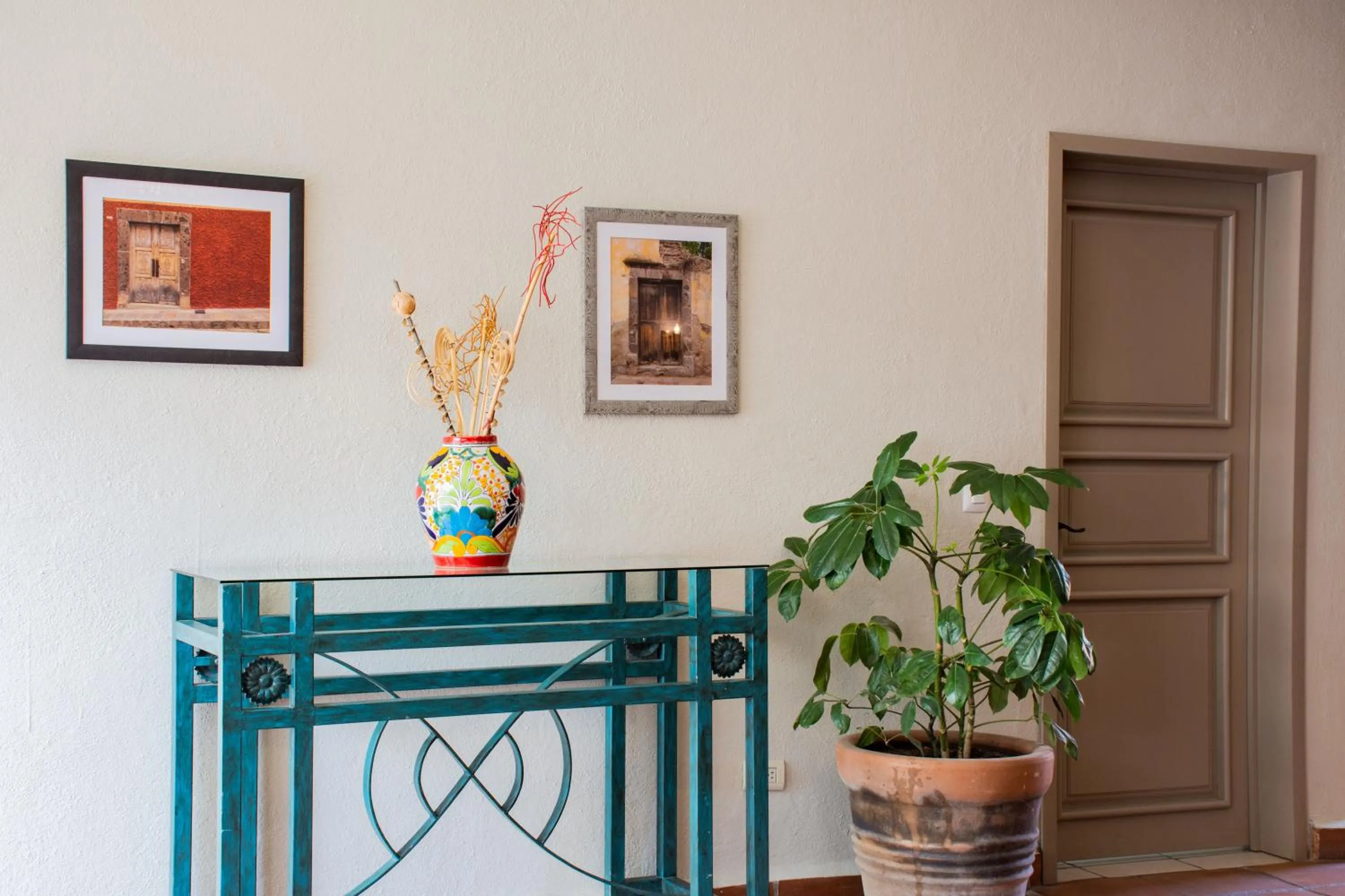 Decorative detail in Hotel Casa Santamaría