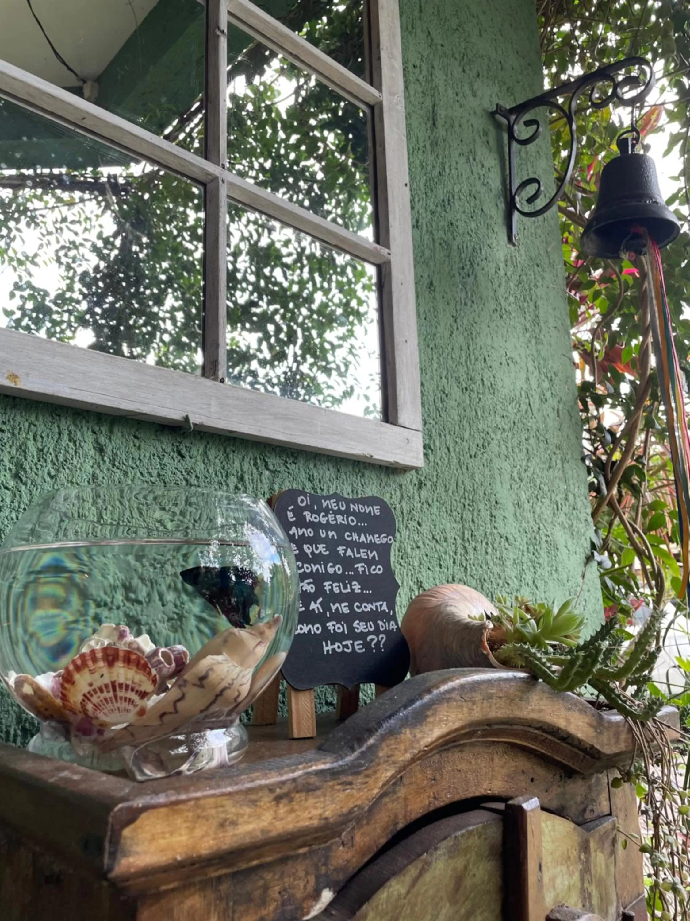 Facade/entrance in Pousada Santarina