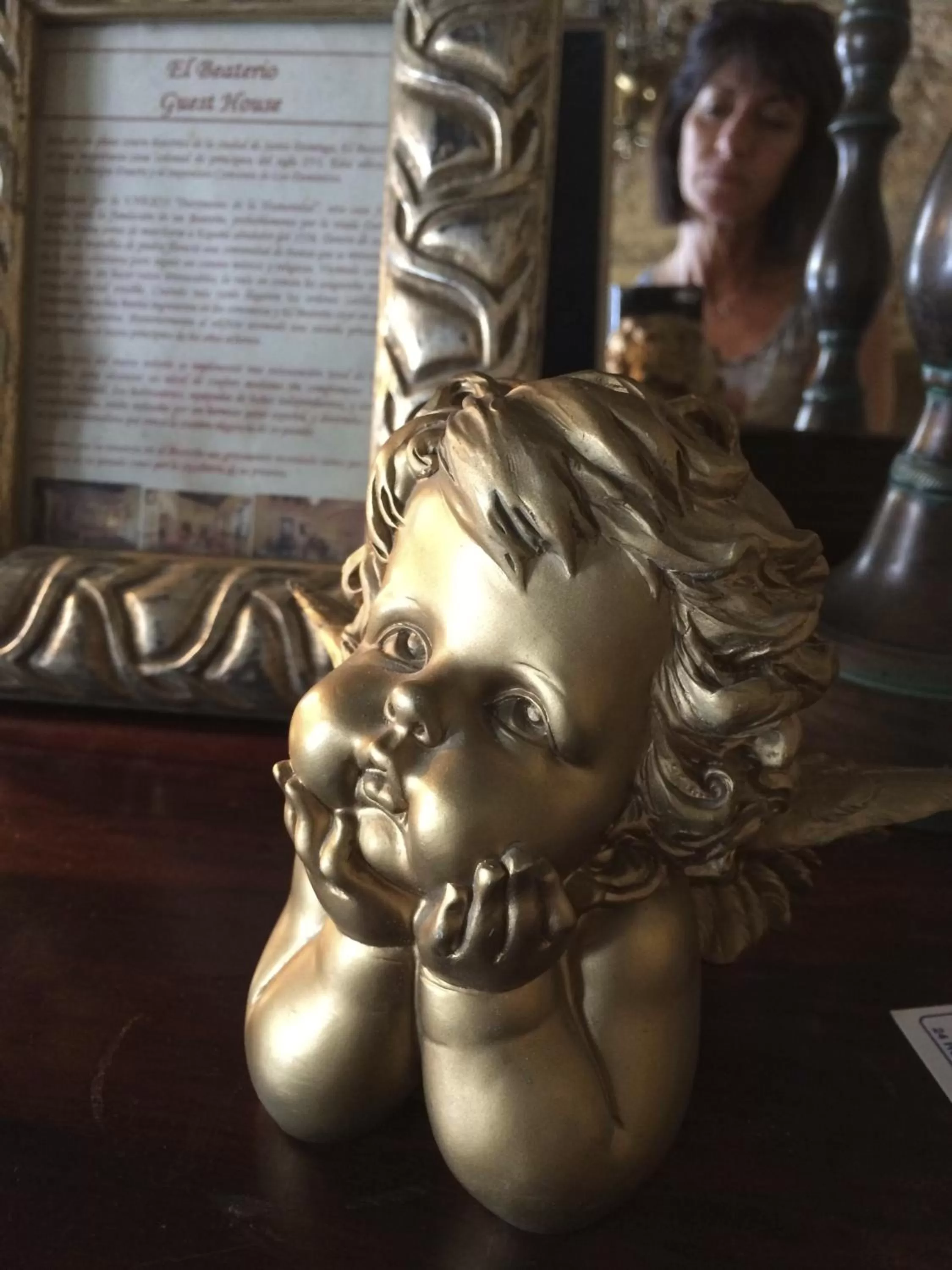 Decorative detail in El Beaterio Casa Museo