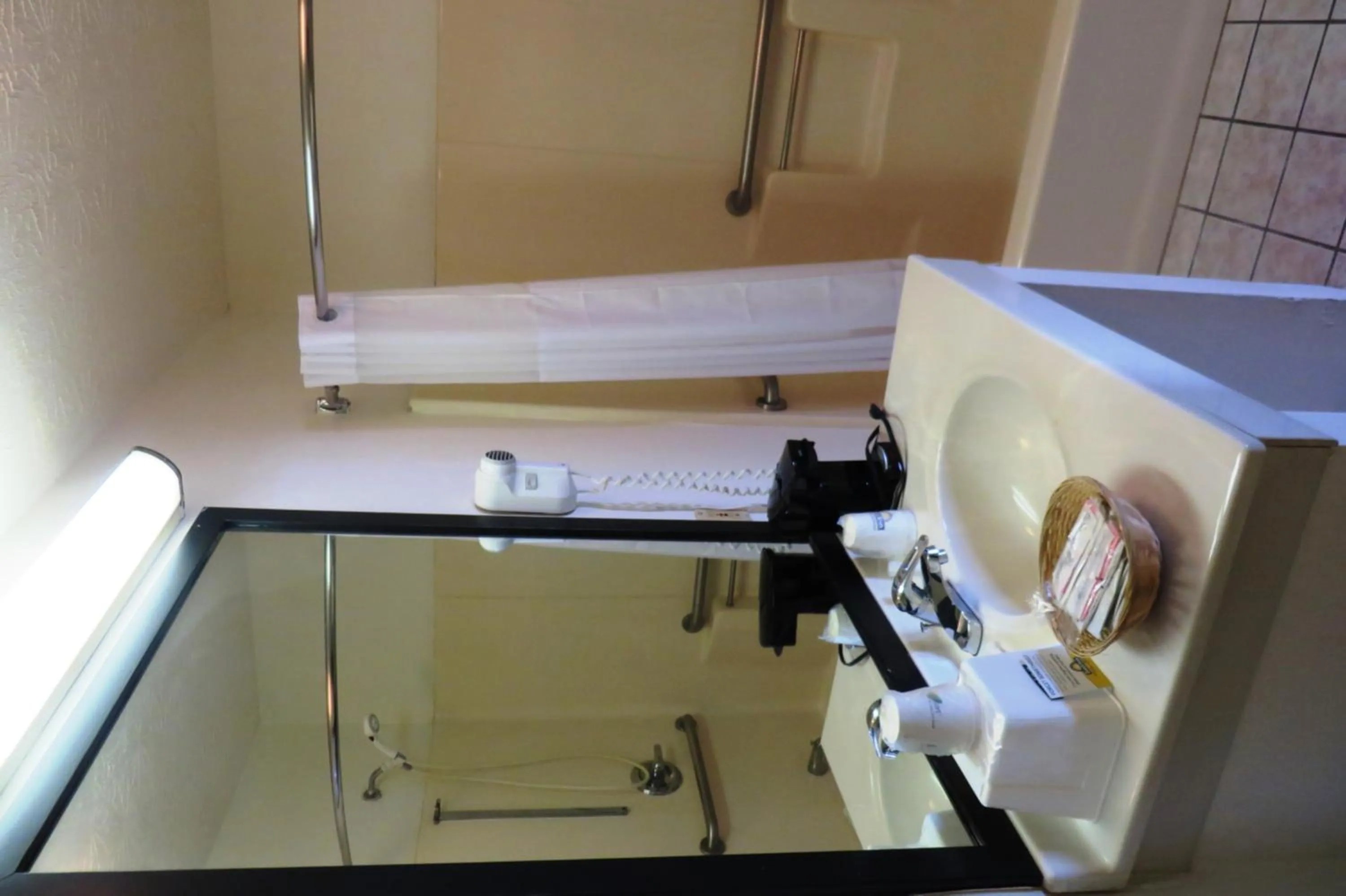 Shower in Days Inn by Wyndham Plainfield