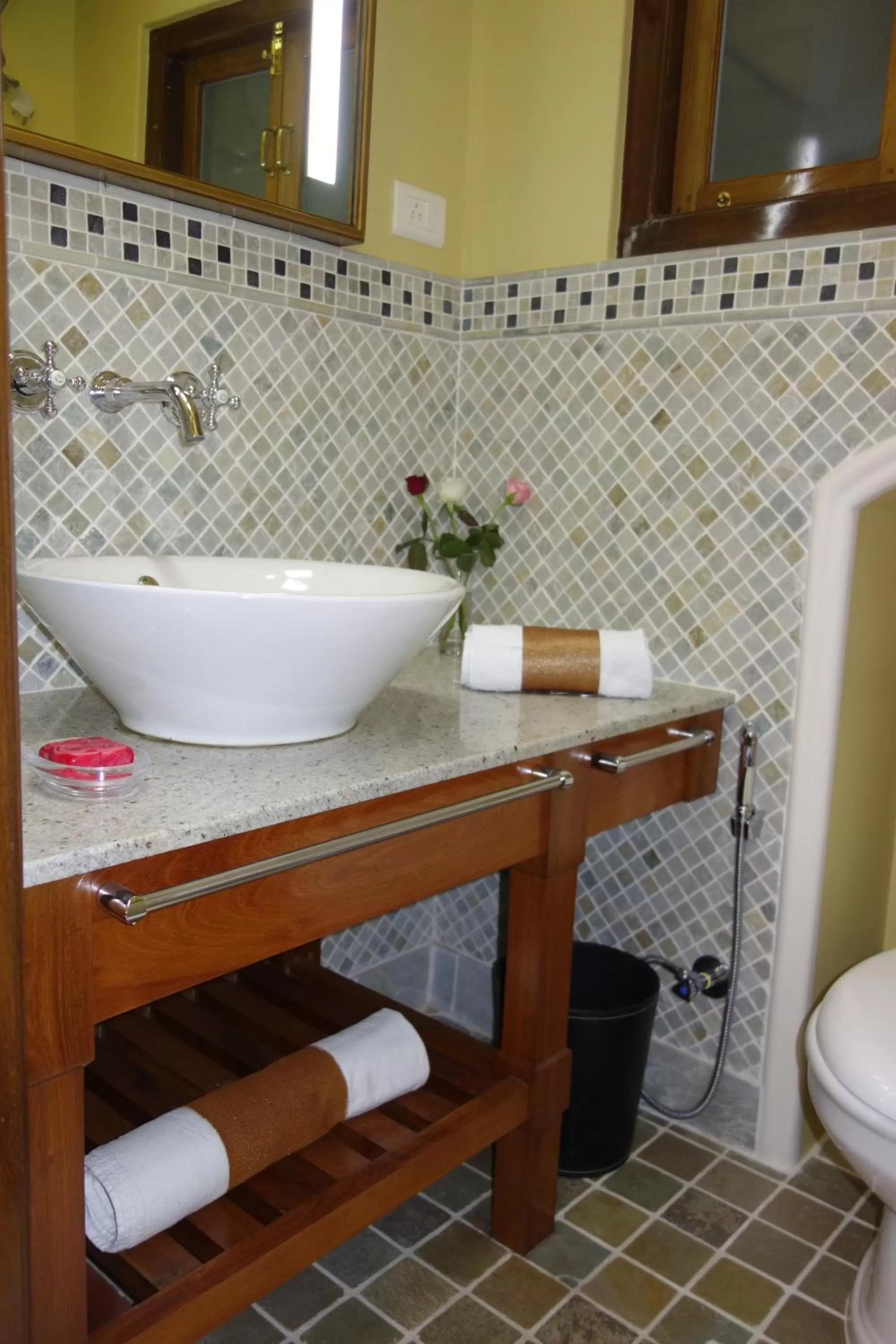 Toilet in Amritara Luxury Villa Tosca, Gangtok