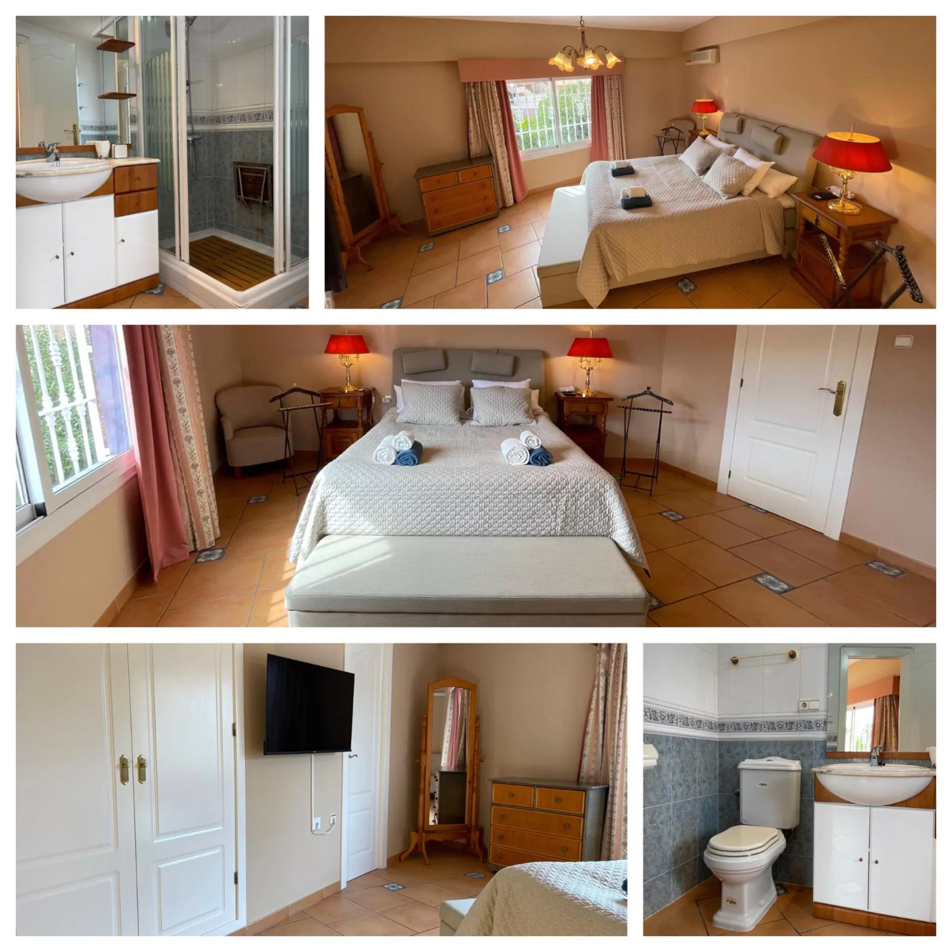 Bed, Bathroom in Anna's garden