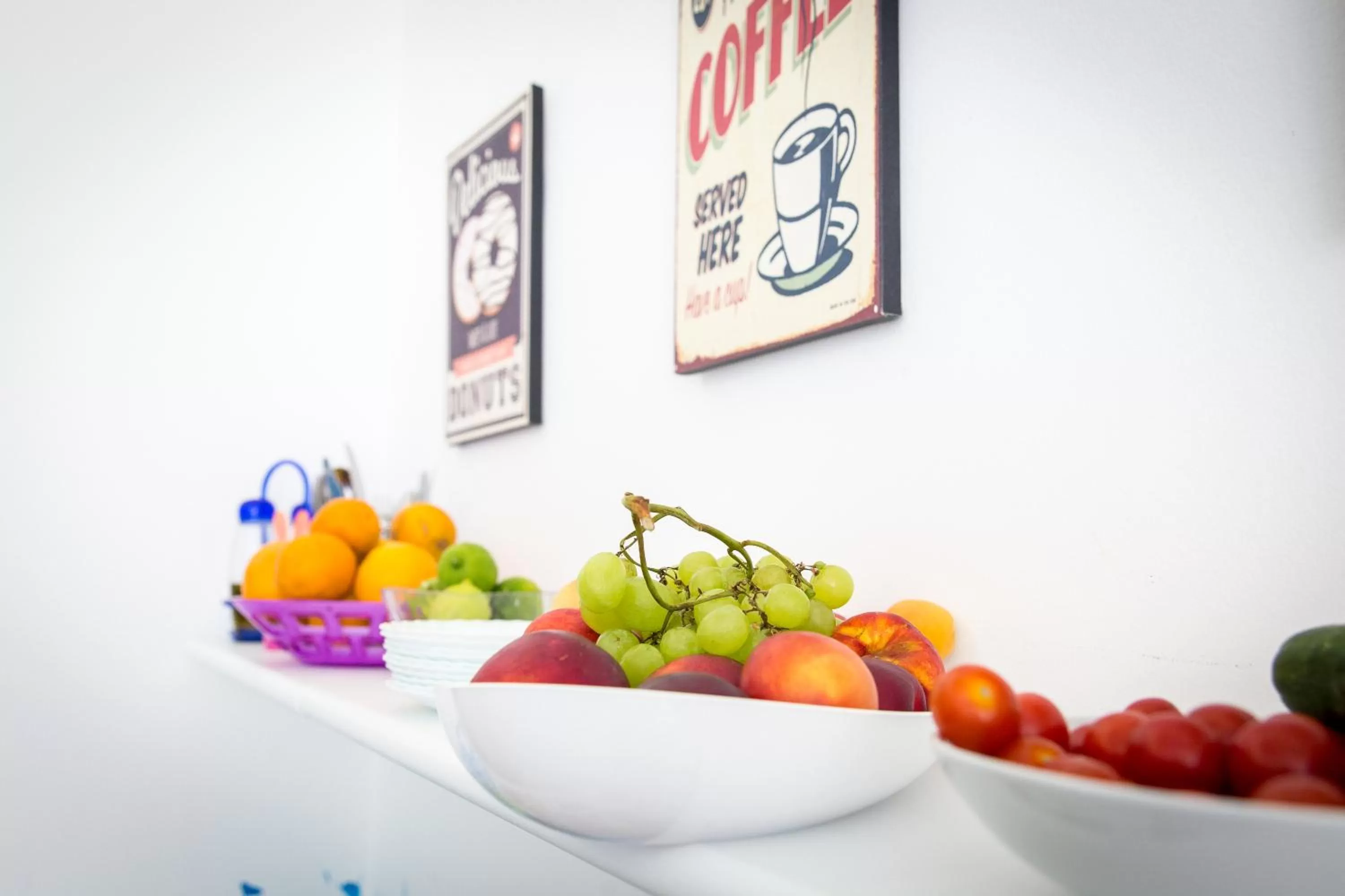 Food close-up in Colors B&B