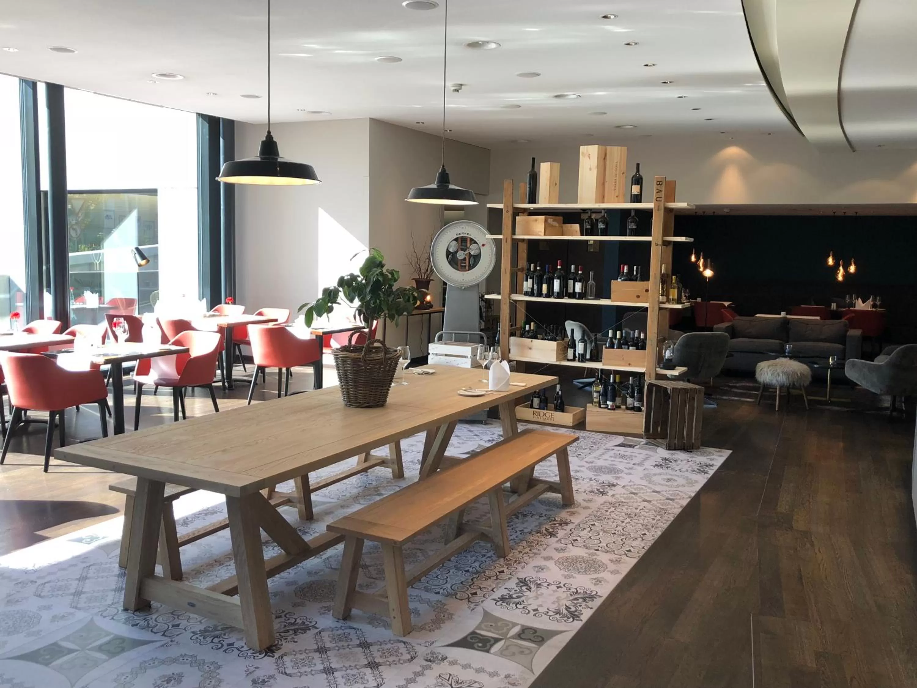 Restaurant/places to eat in Radisson Blu Hotel, St. Gallen