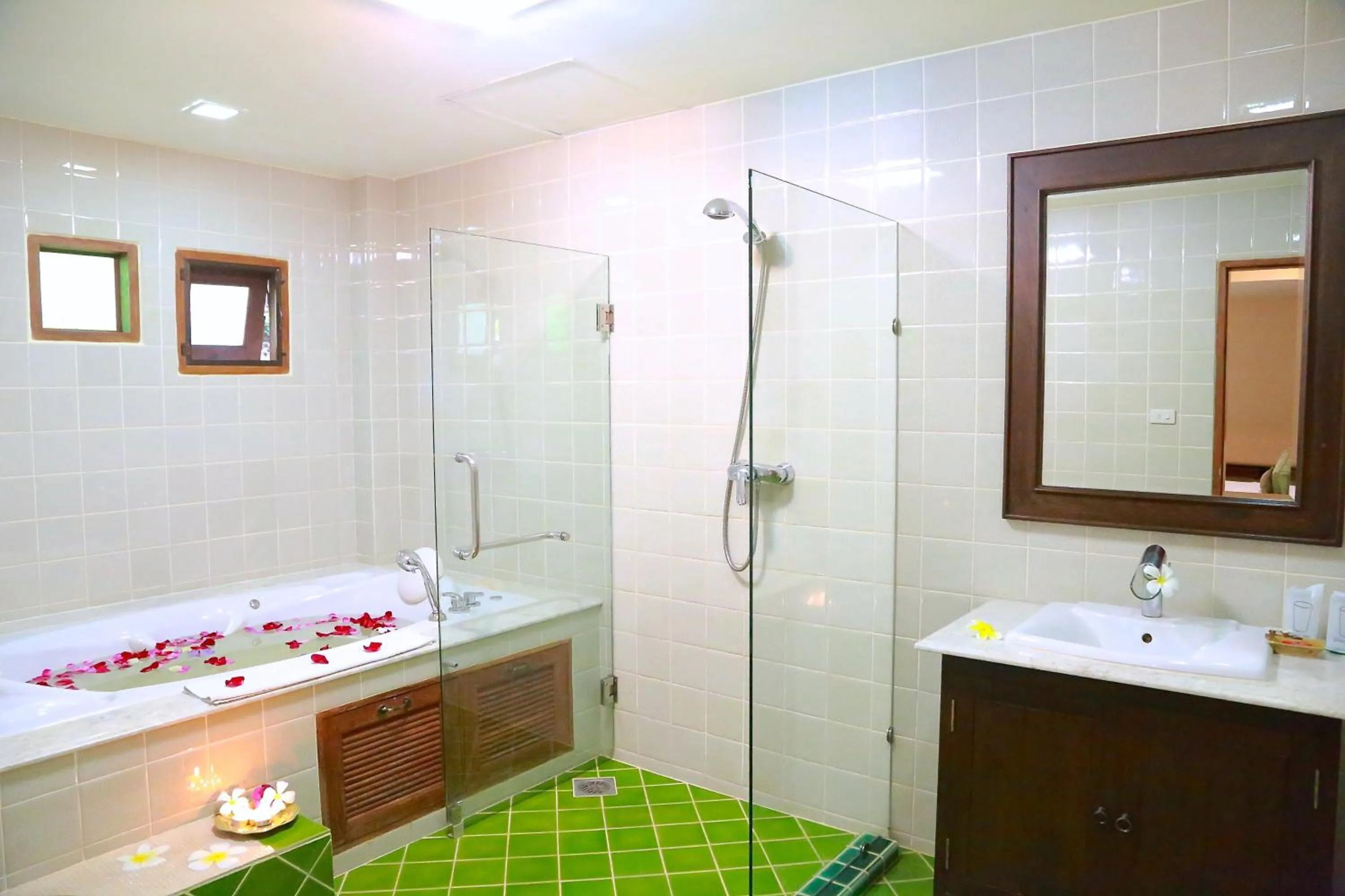 Bathroom, Bed in Oriental Siam Resort - SHA Extra Plus Certified