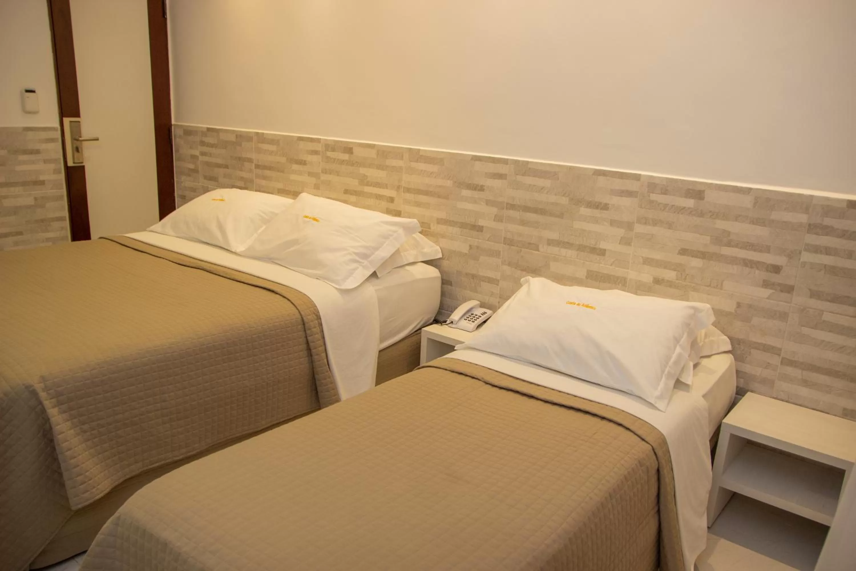 Bed in Hotel Costa do Atlântico