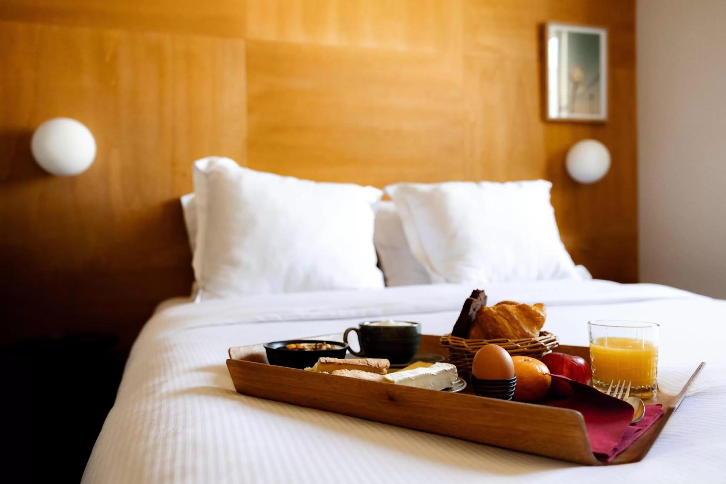 Bed in Hôtel Cabane - Orso Hotels