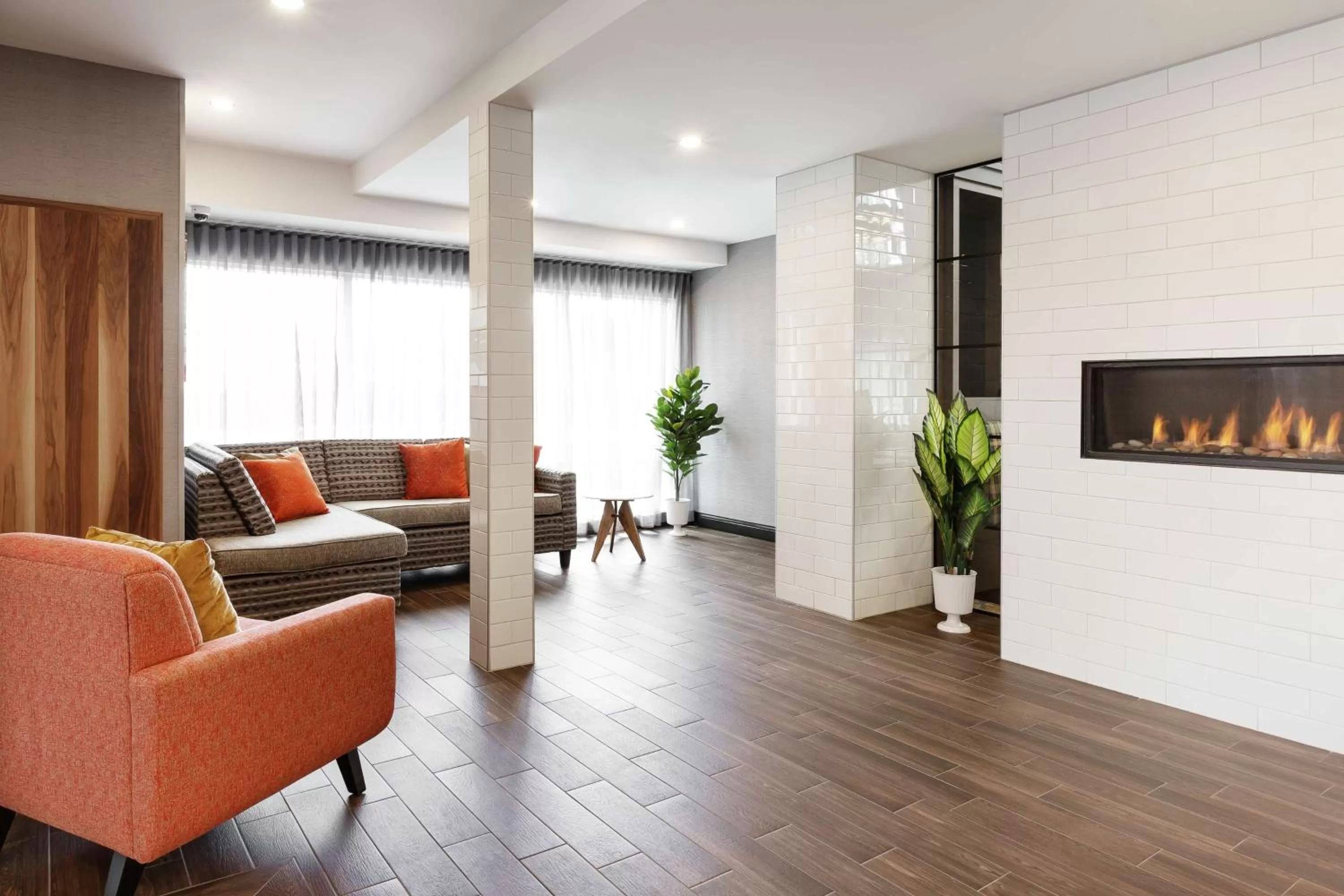 Lobby or reception in Hampton Inn & Suites by Hilton Québec - Beauport