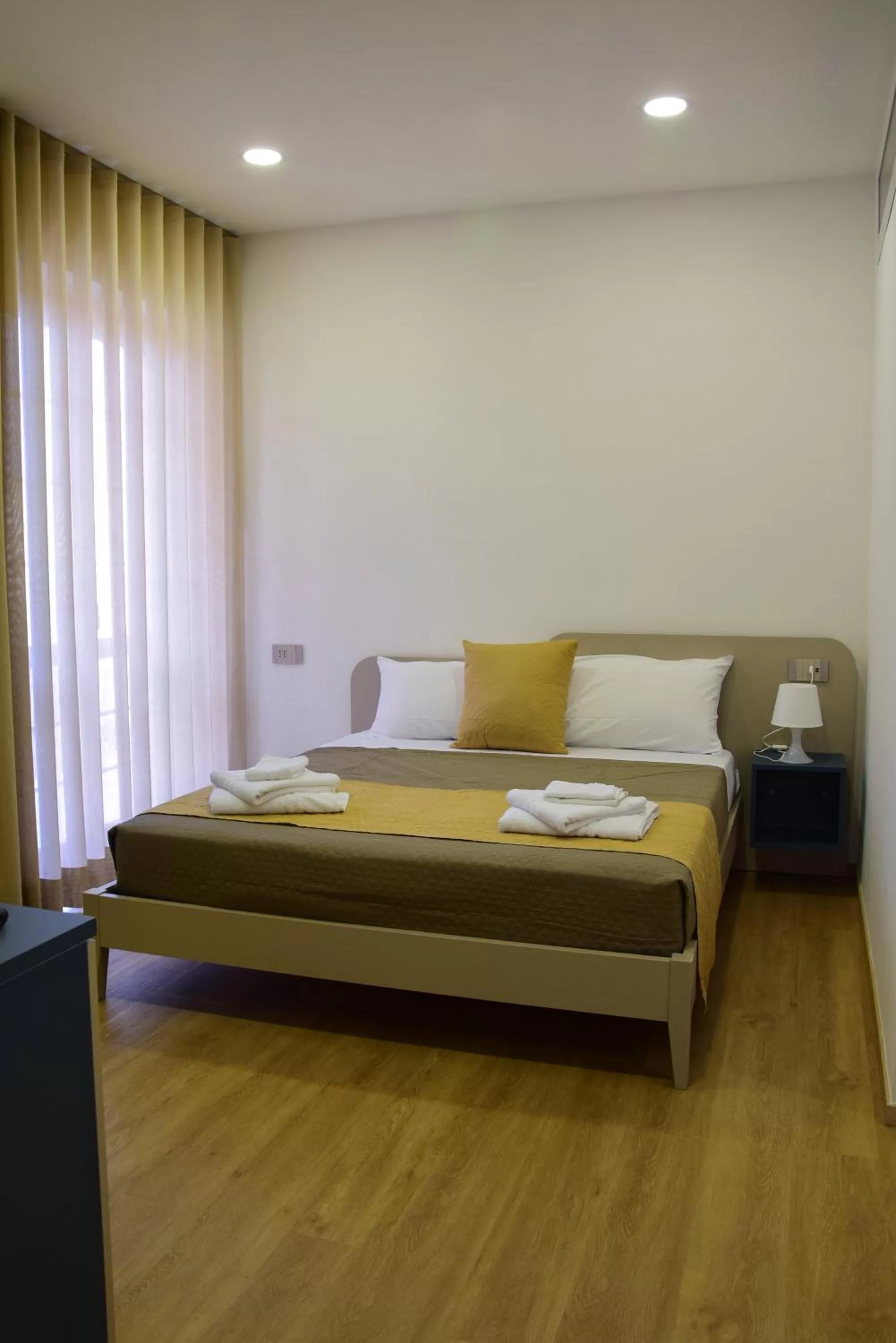 Bed in Pompeya Bed and Breakfast