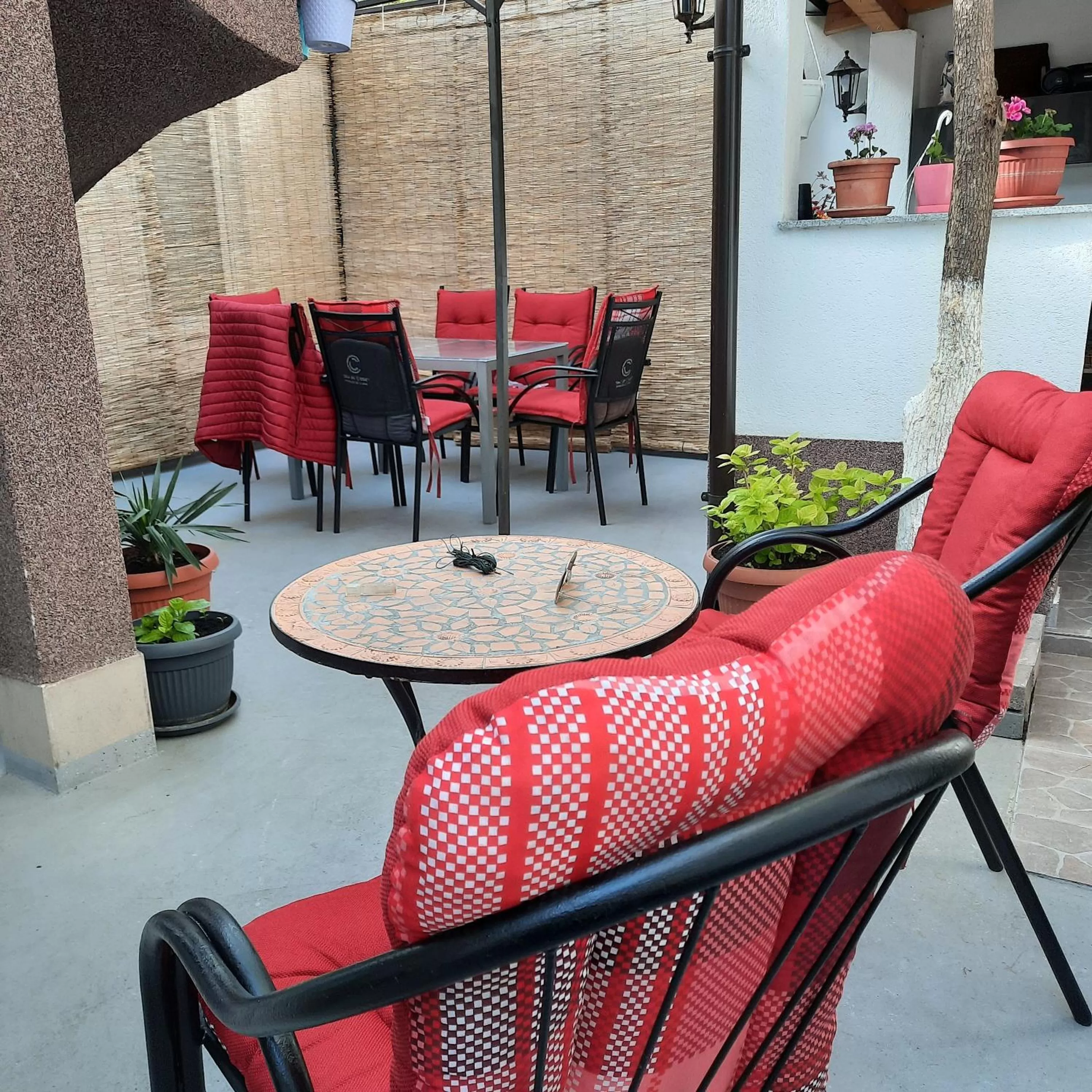 Inner courtyard view in Guest House Nana