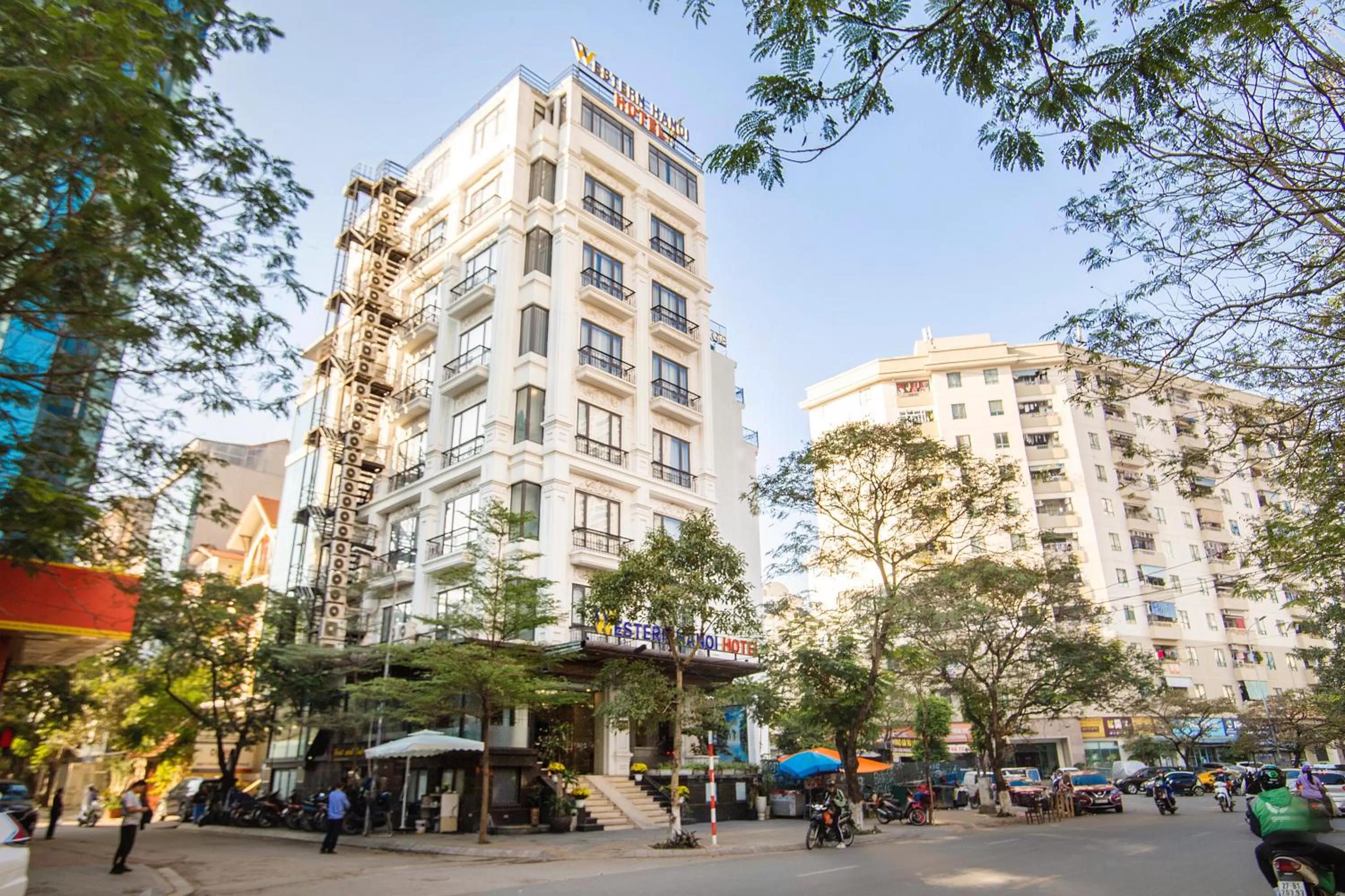 Property building in Western Hanoi Boutique Hotel