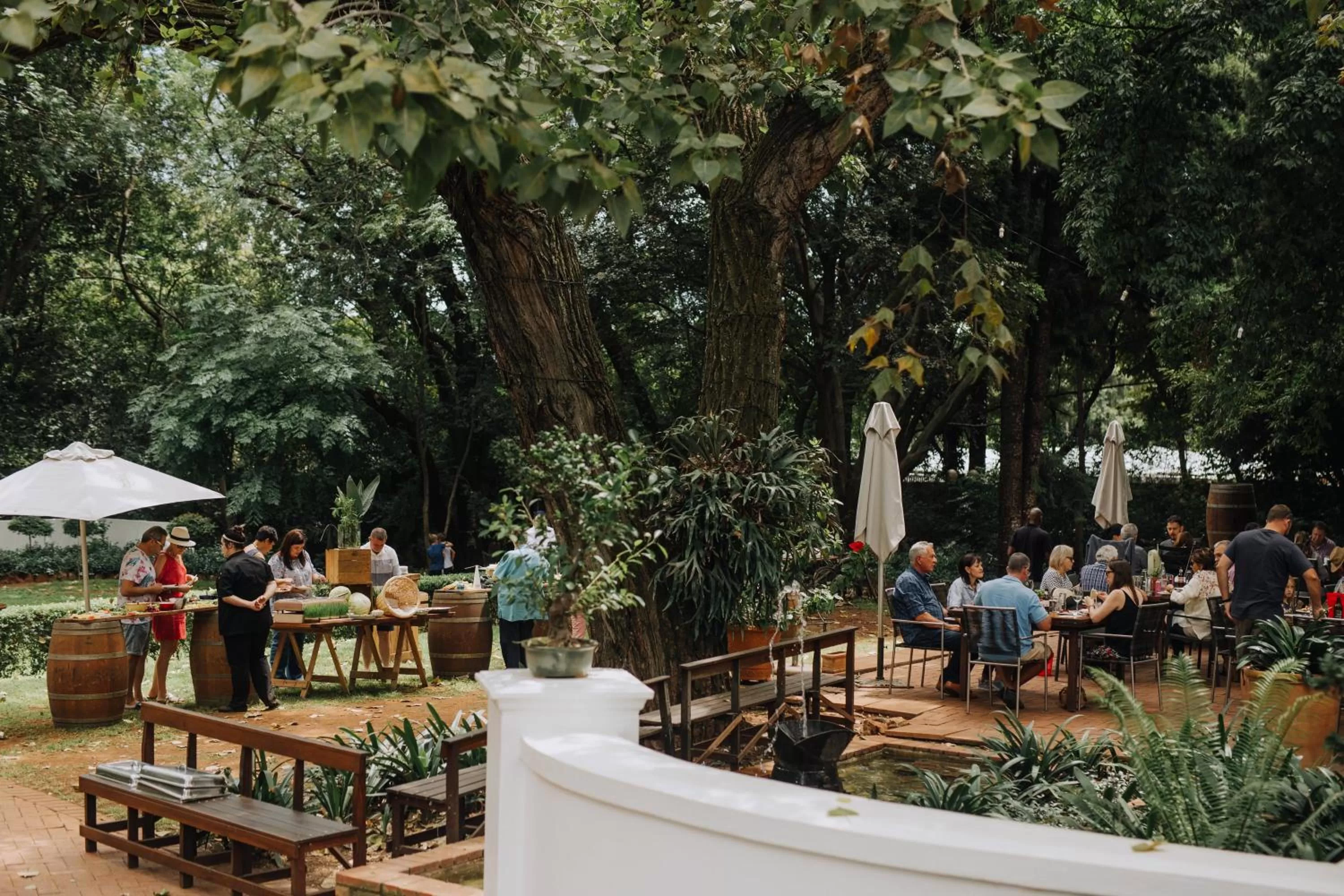 Patio in Kleinkaap Boutique Hotel